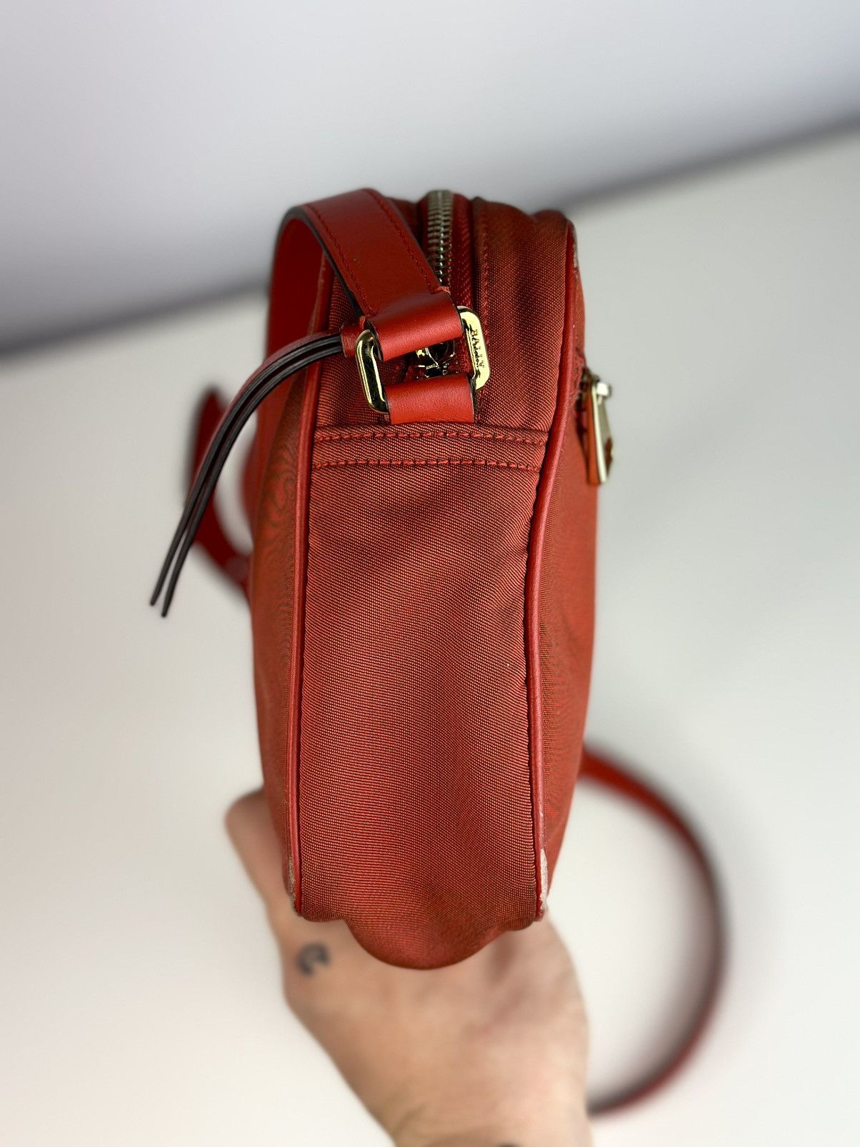 Bally Bally Red Nylon Bag Size ONE SIZE - 10 Thumbnail