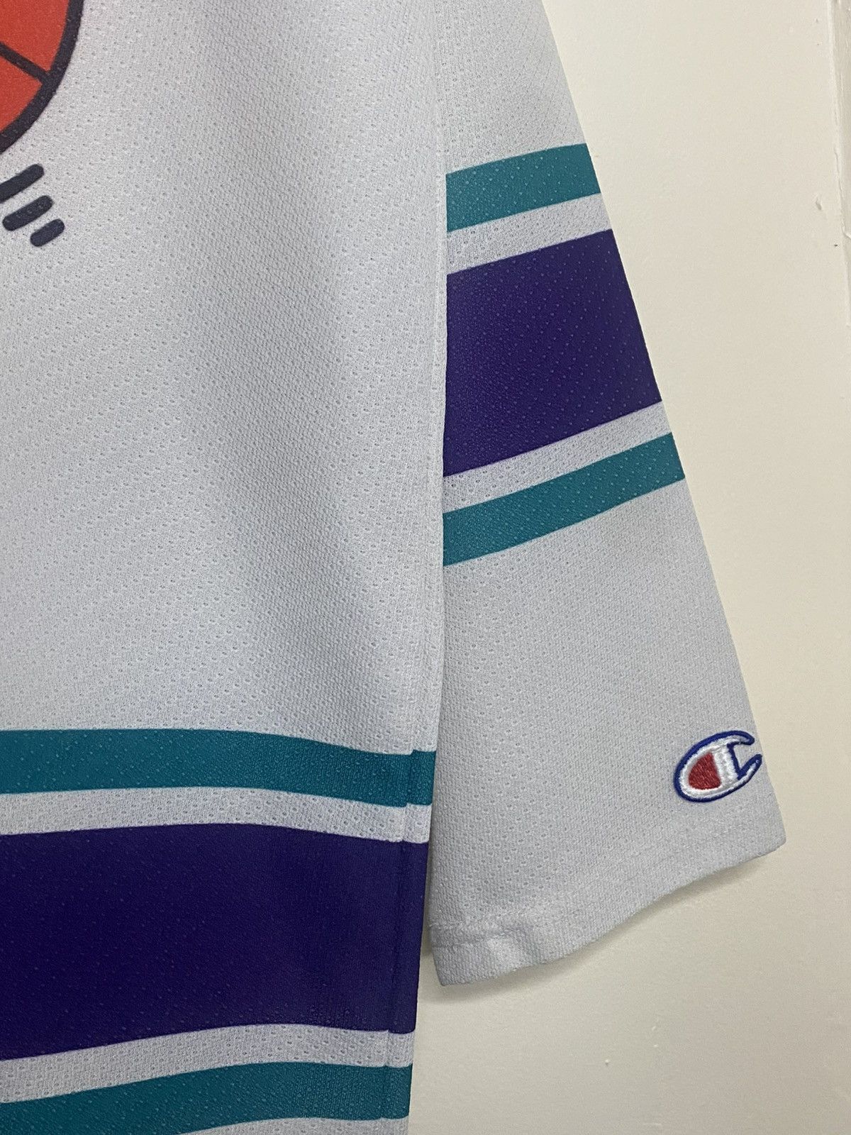 Champion 1990’s Champion Charlotte Hornets Hockey Jersey Size Large Size US XL / EU 56 / 4 - 3 Thumbnail