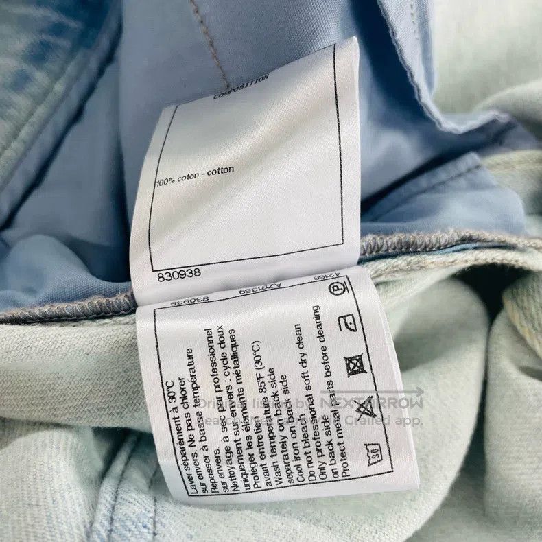 Chanel Chanel Showy denim skirt Size 24" / US 00 / IT 34 - 5 Thumbnail
