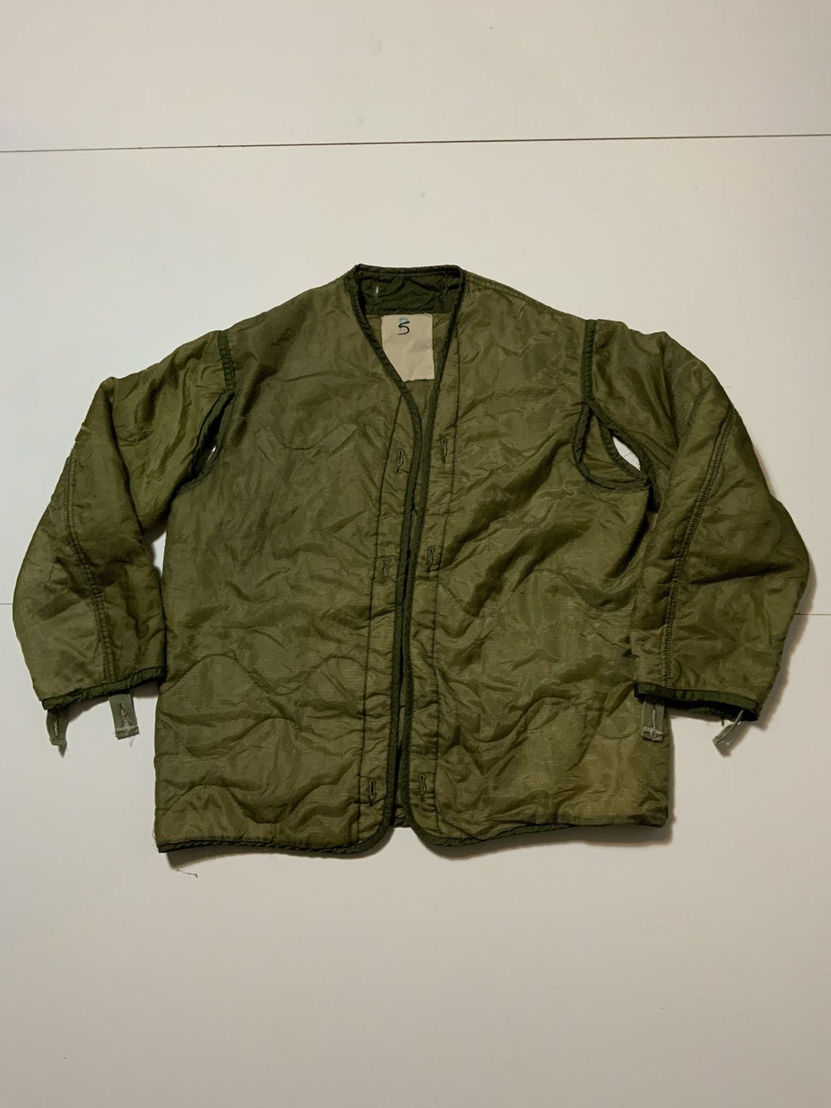 Vintage Vintage U.S. Military M-65 Field Quilted Cold Liner Jacket Size US S / EU 44-46 / 1 - 1 Thumbnail