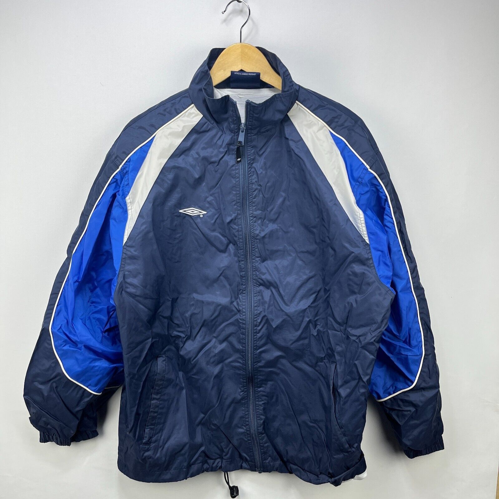 Umbro × Vintage Vintage Umbro Windbreaker Jacket Large Tracksuit Soccer Size US L / EU 52-54 / 3 - 1 Thumbnail