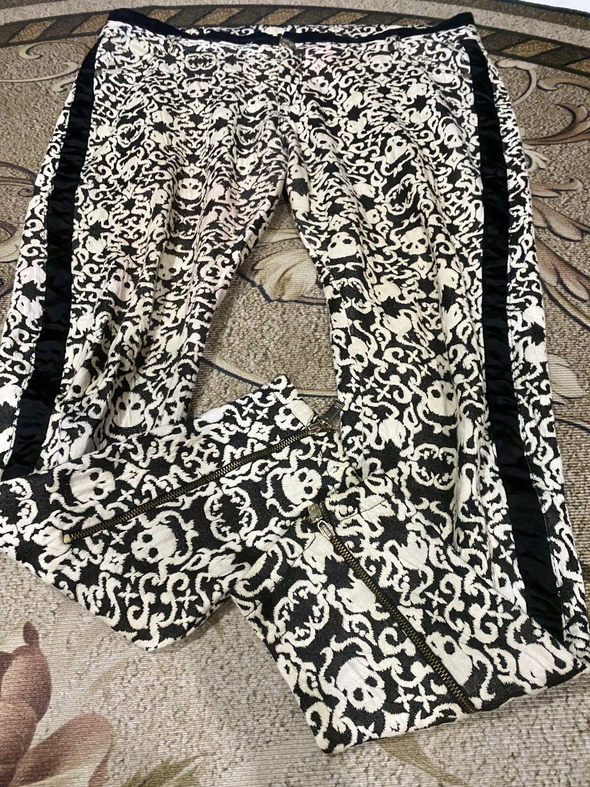 Elisabetta Franchi × If Six Was Nine Elisabettafranchi skull legging Size 35" - 2 Thumbnail