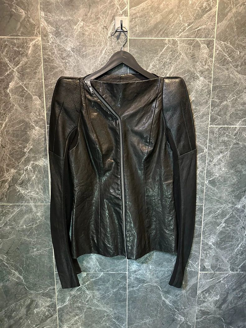 Rick Owens Rick Owens size 12 Fw09 Padded Shoulder Shrugger Twill Zipp Size US S / EU 44-46 / 1 - 1 Thumbnail