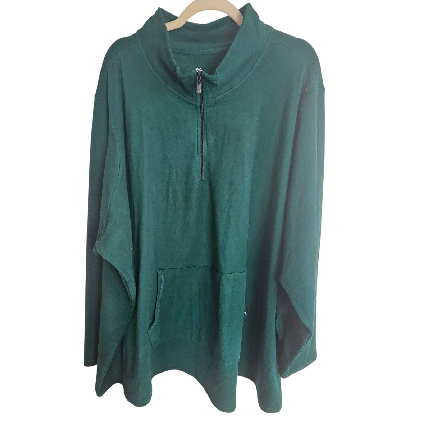 Corridor Happy Camper Torrid Kelly Green Pullover Sweatshirt 6X Size 4XL / US 24-26 - 1 Thumbnail