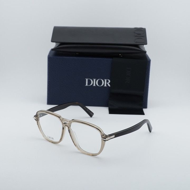 Dior Dior DIORBLACKSUIT O AI 5800 Eyeglasses Grey 57mm Aviator Size ONE SIZE - 12 Thumbnail