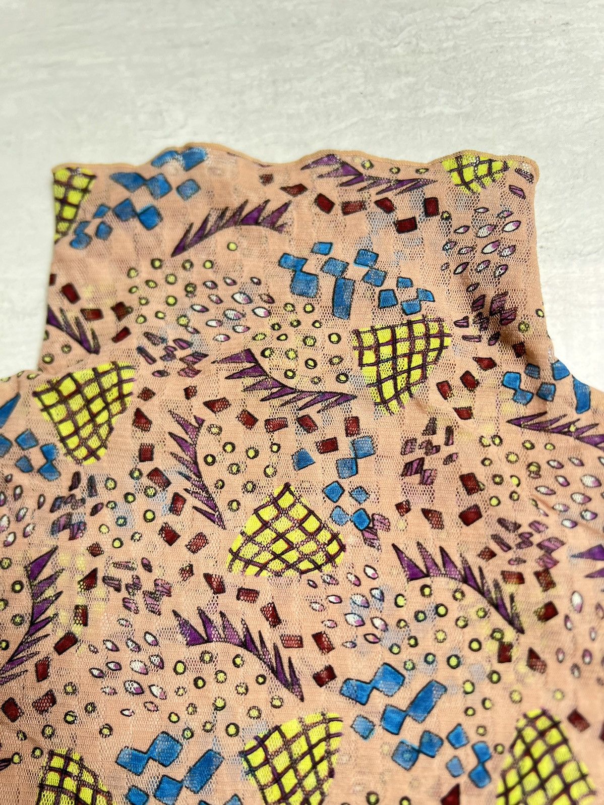 Hiroko Koshino Homme TRUNK HIROKO KOSHINO Mesh T-shirt Size US XS / EU 42 / 0 - 10 Thumbnail