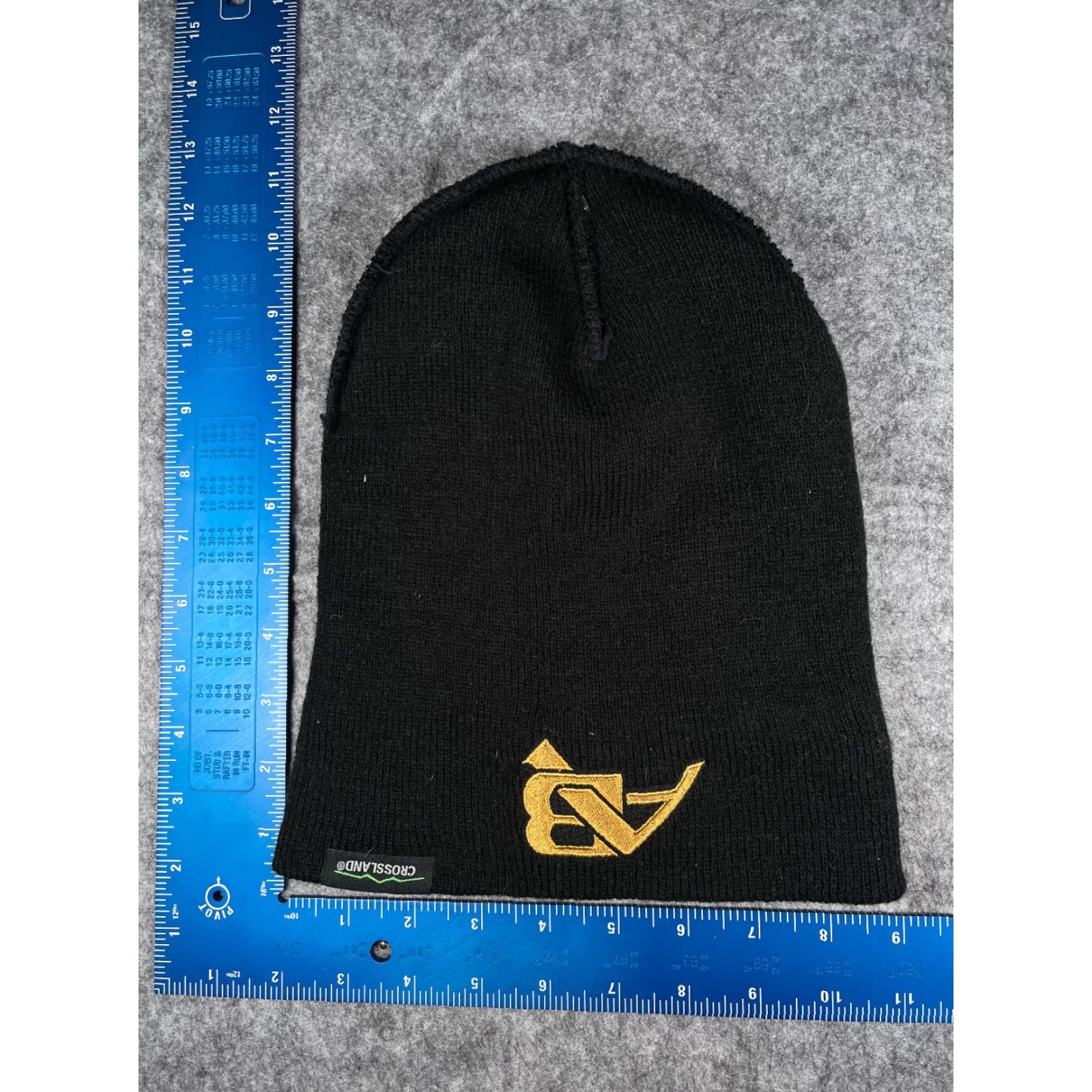Logo 7 Crossland Beanie Hat Unisex One Size Blue Knit Outdoor Lightweight Size ONE SIZE - 5 Thumbnail