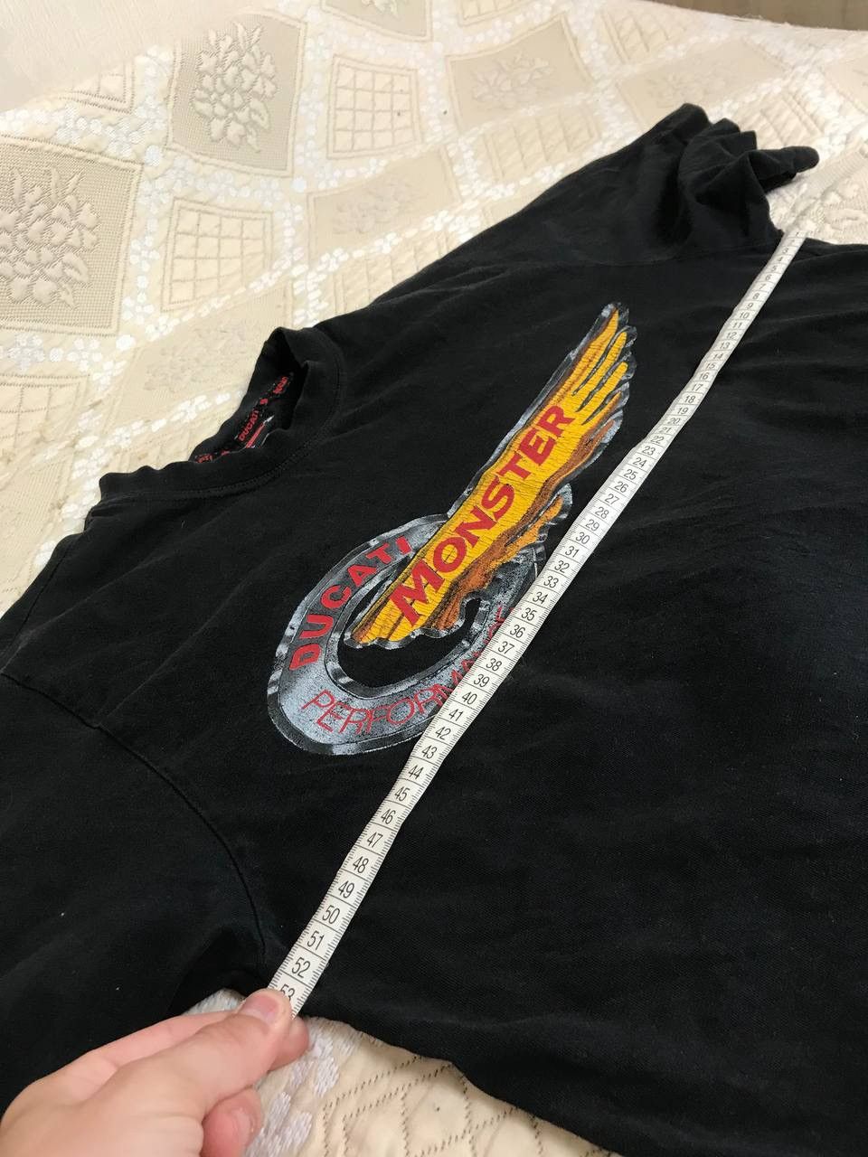 Ducati 🔥 Ducati Asics Vintage 90s Monster T Shirt Moto Racing Size US L / EU 52-54 / 3 - 10 Thumbnail