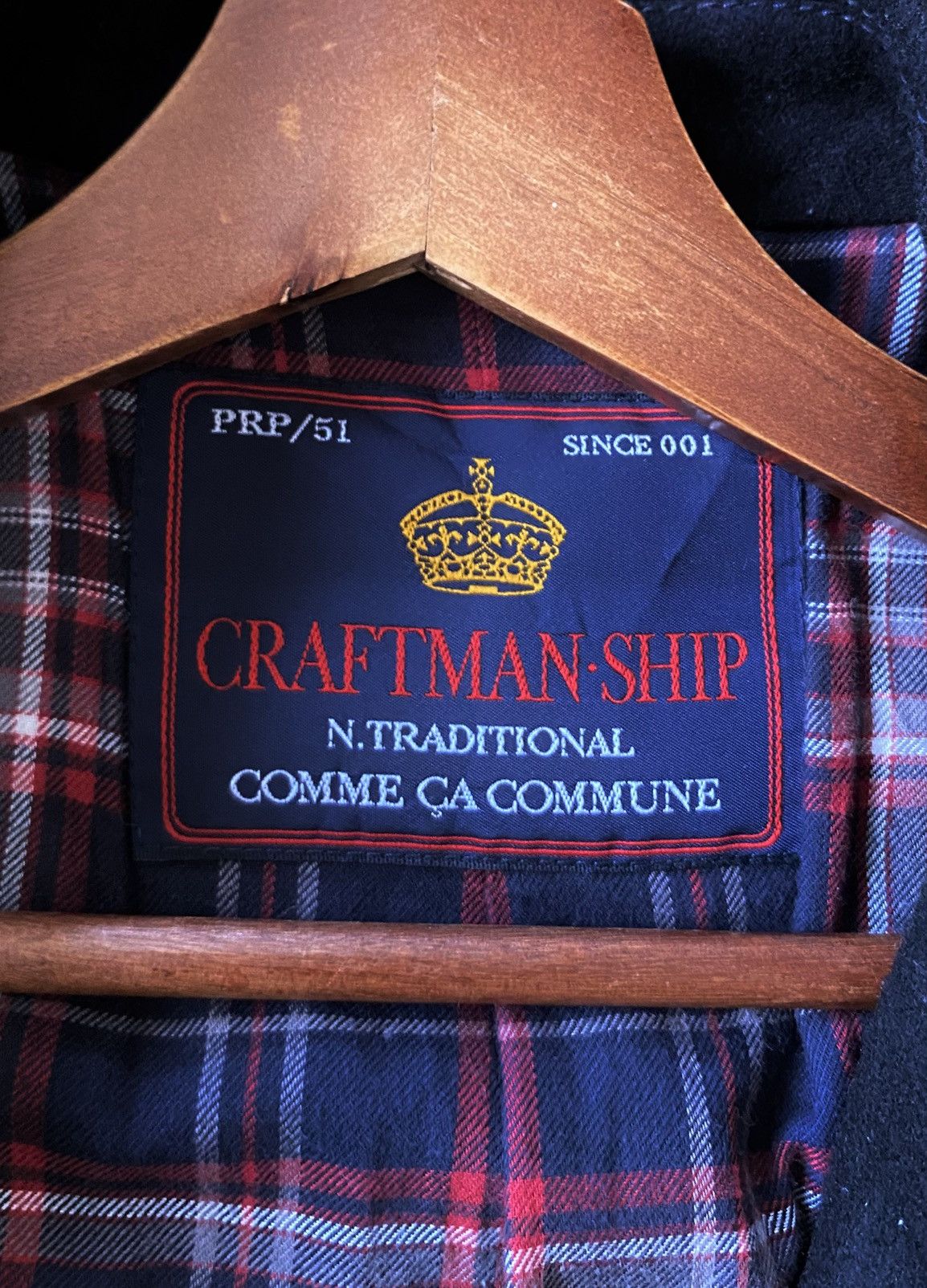 Comme Ca Ism Very Rare Vintage Comme Ca Commune Wool Duffer Bomber 1990s Size US L / EU 52-54 / 3 - 7 Thumbnail