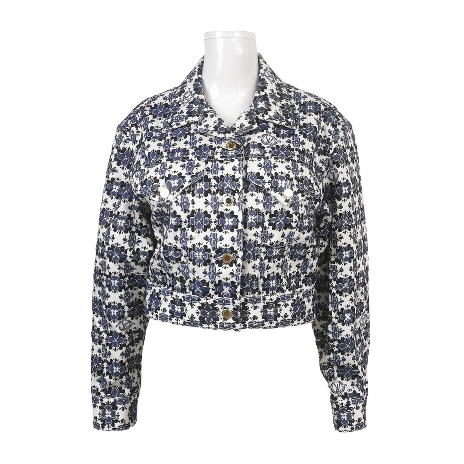 Louis Vuitton Louis Vuitton Floral Print Jacket Size 36 Size XS / US 0-2 / IT 36-38 - 1 Thumbnail