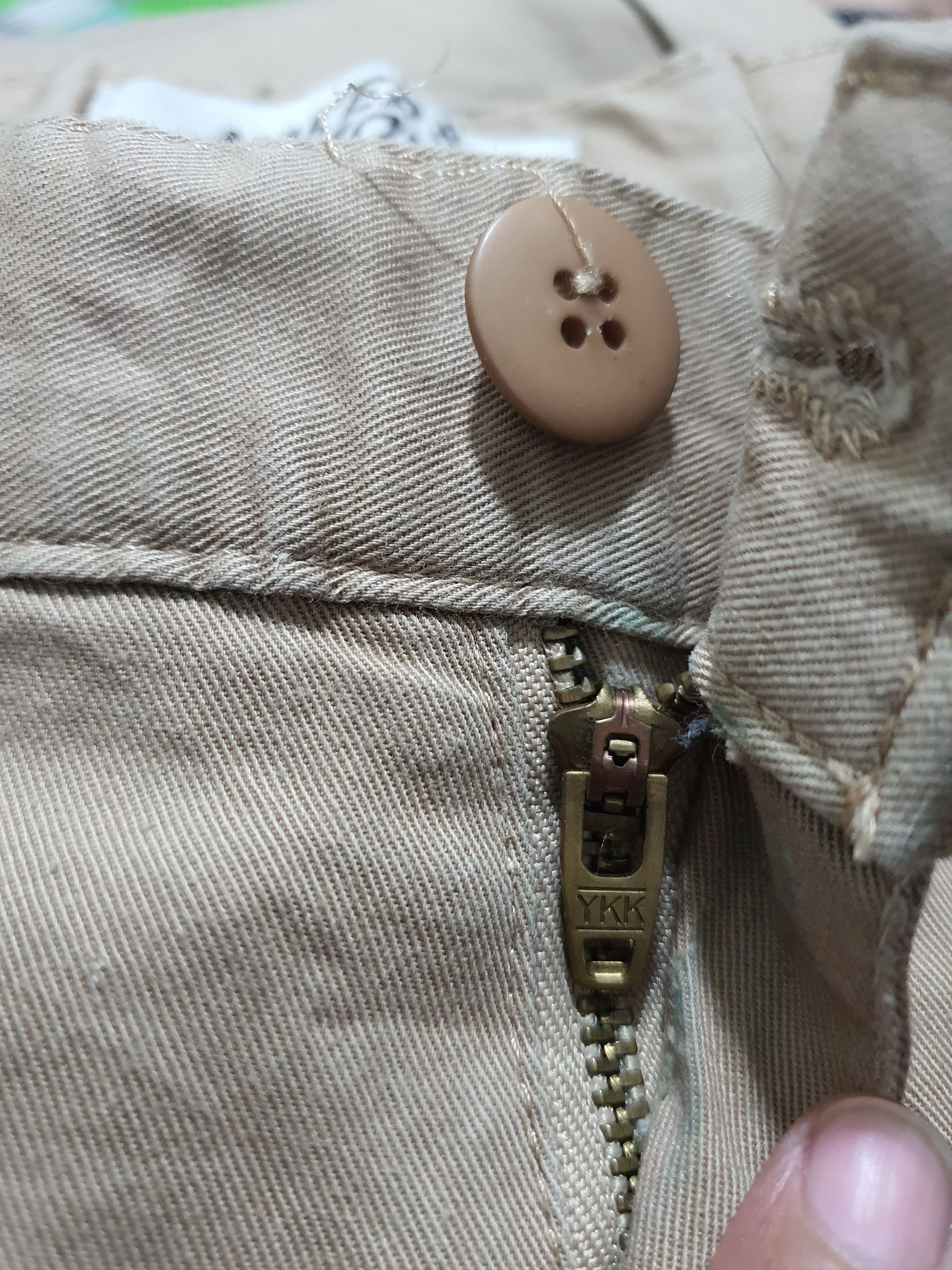 Naked & Famous NAKED & FAMOUS 30”/35” BEIGE ANKLE PANTS Size US 30 / EU 46 - 7 Thumbnail