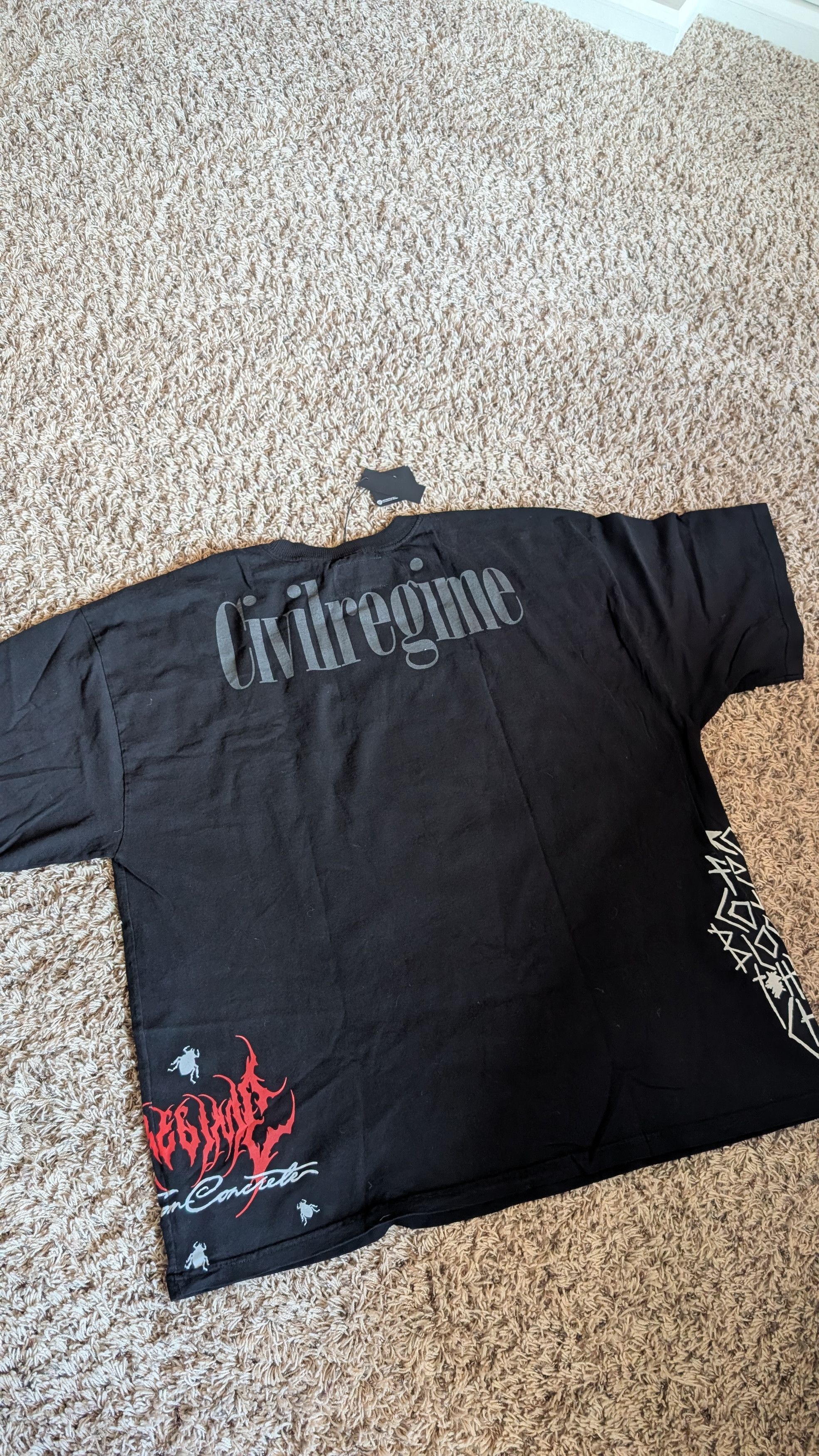 Civil Regime Civil Regime X Beetlejuice "Lydia Forever" Oversized . 🔥🔥 Size US XXL / EU 58 / 5 - 2 Thumbnail