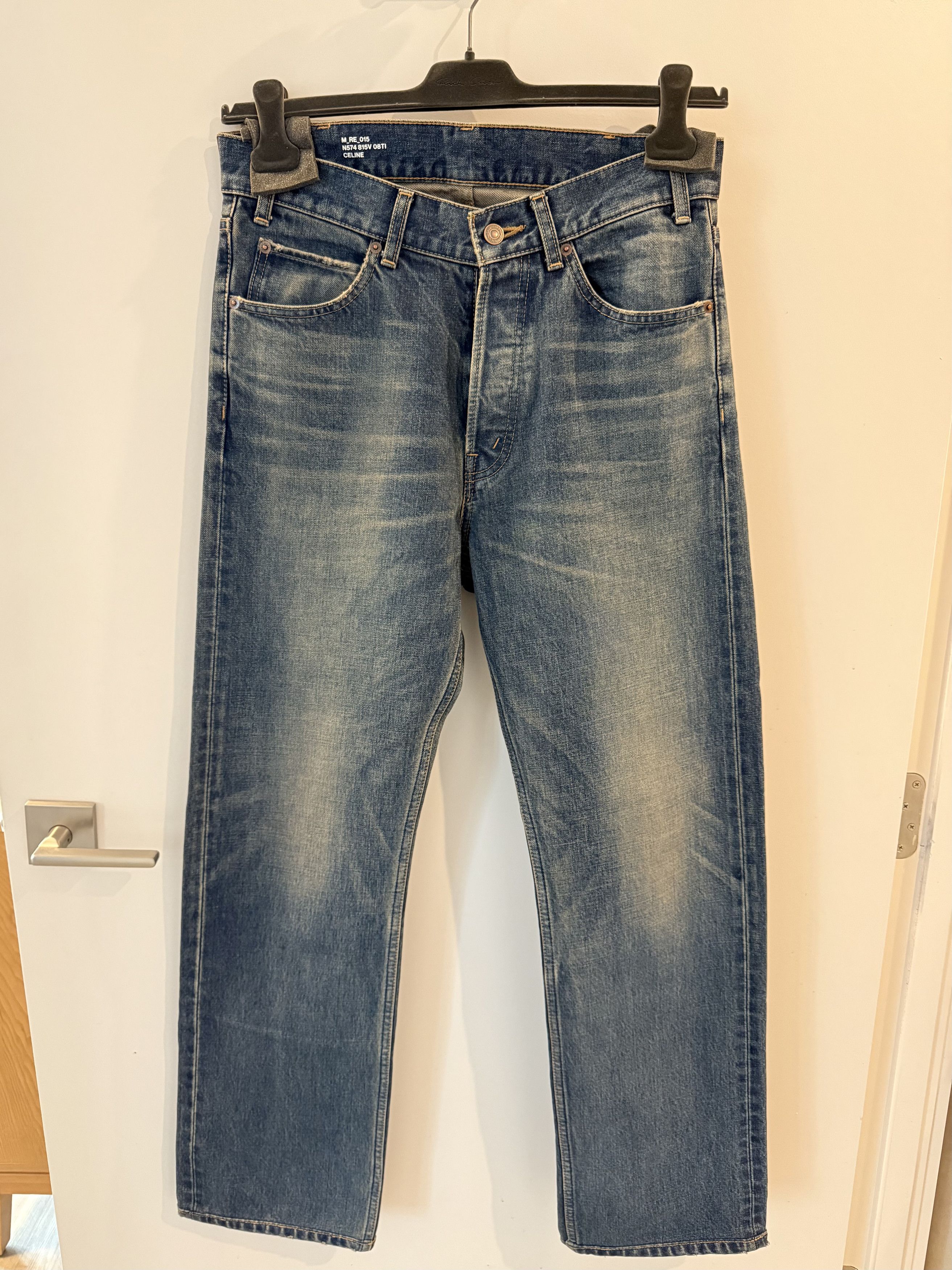 Celine Celine Kurt Denim Trail Wash Jeans - 29 Size US 29 - 1 Thumbnail