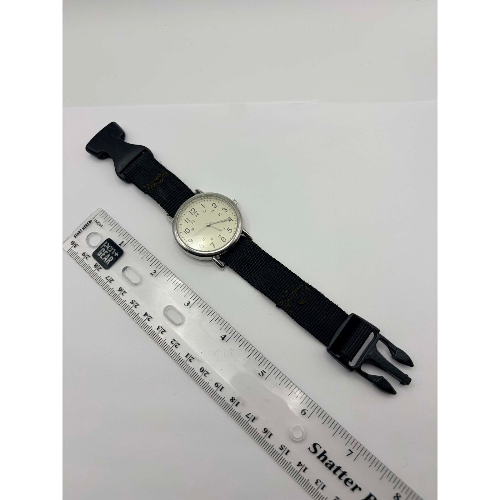 Other Classic Silver & Black Watch Size ONE SIZE - 3 Thumbnail