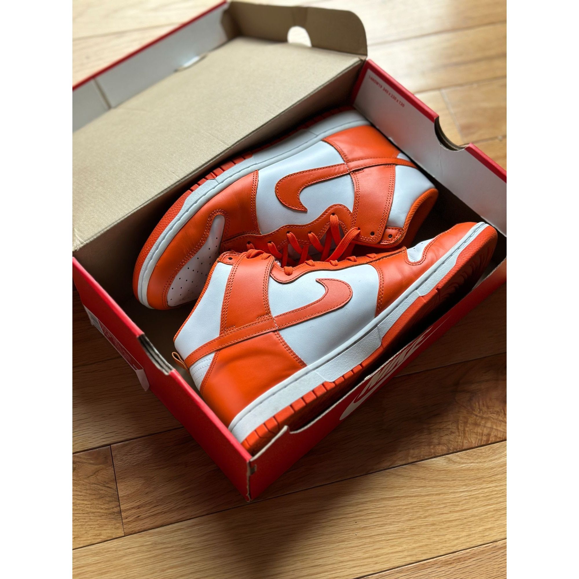 Nike NIKE DUNK HIGH SP SYRACUSE 2021 SIZE 11.5 DD1399-101 Size US 11.5 / EU 44-45 - 6 Thumbnail