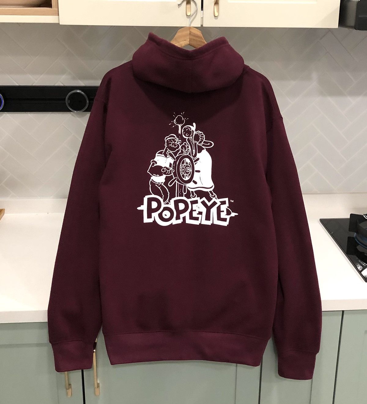 Cartoon Network Popeye Zip-up Hoodie Sweatshirt Size US L / EU 52-54 / 3 - 6 Thumbnail