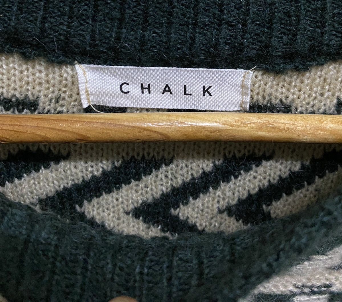 Japanese Brand Vintage Japanese Brand Chalk Knitwear 1990s Size US M / EU 48-50 / 2 - 6 Thumbnail