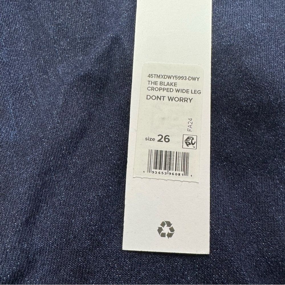 Joe's NWT New Joe's The Blake High Rise Crop Wide Leg Jeans in Do Size 26" / US 2 / IT 38 - 6 Thumbnail