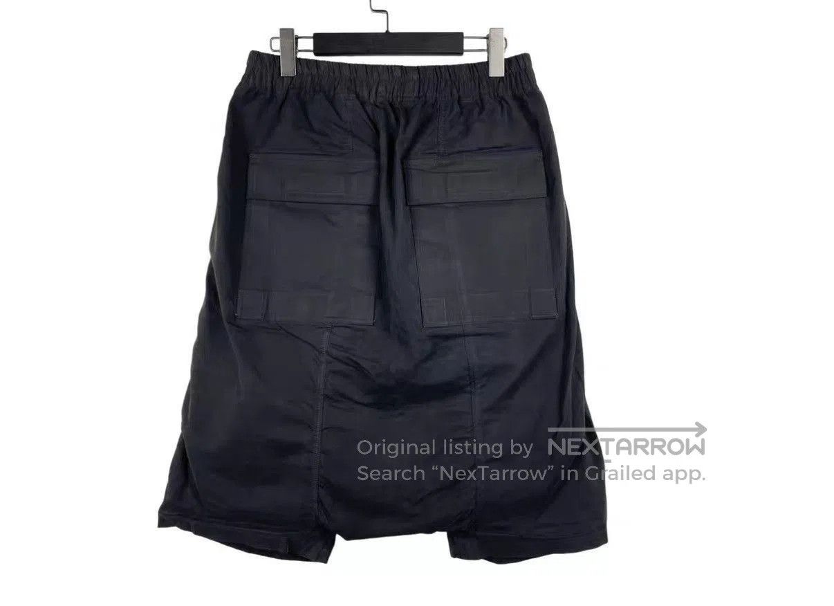 Rick Owens Black Drawstring Casual Shorts Size 36. Size US 36 / EU 52 - 2 Thumbnail