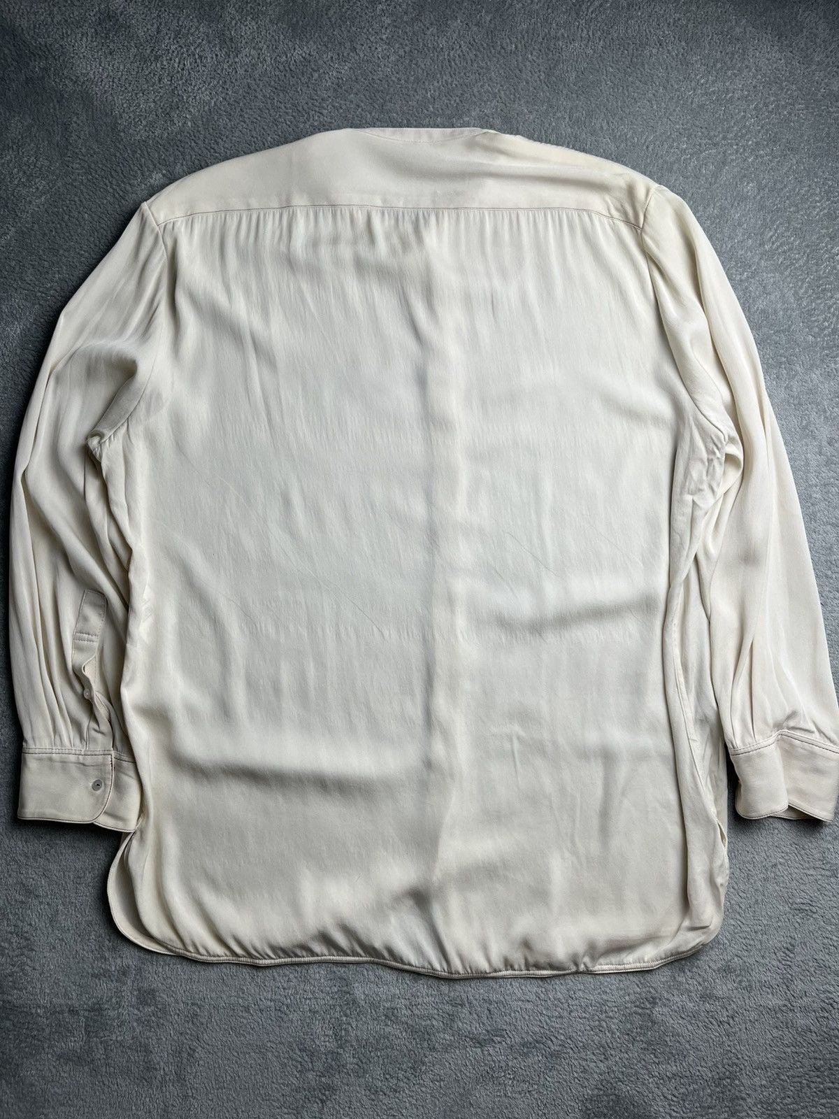 The Row The row - Ivory cola band collar oversized shirt Size XS / US 0-2 / IT 36-38 - 5 Thumbnail