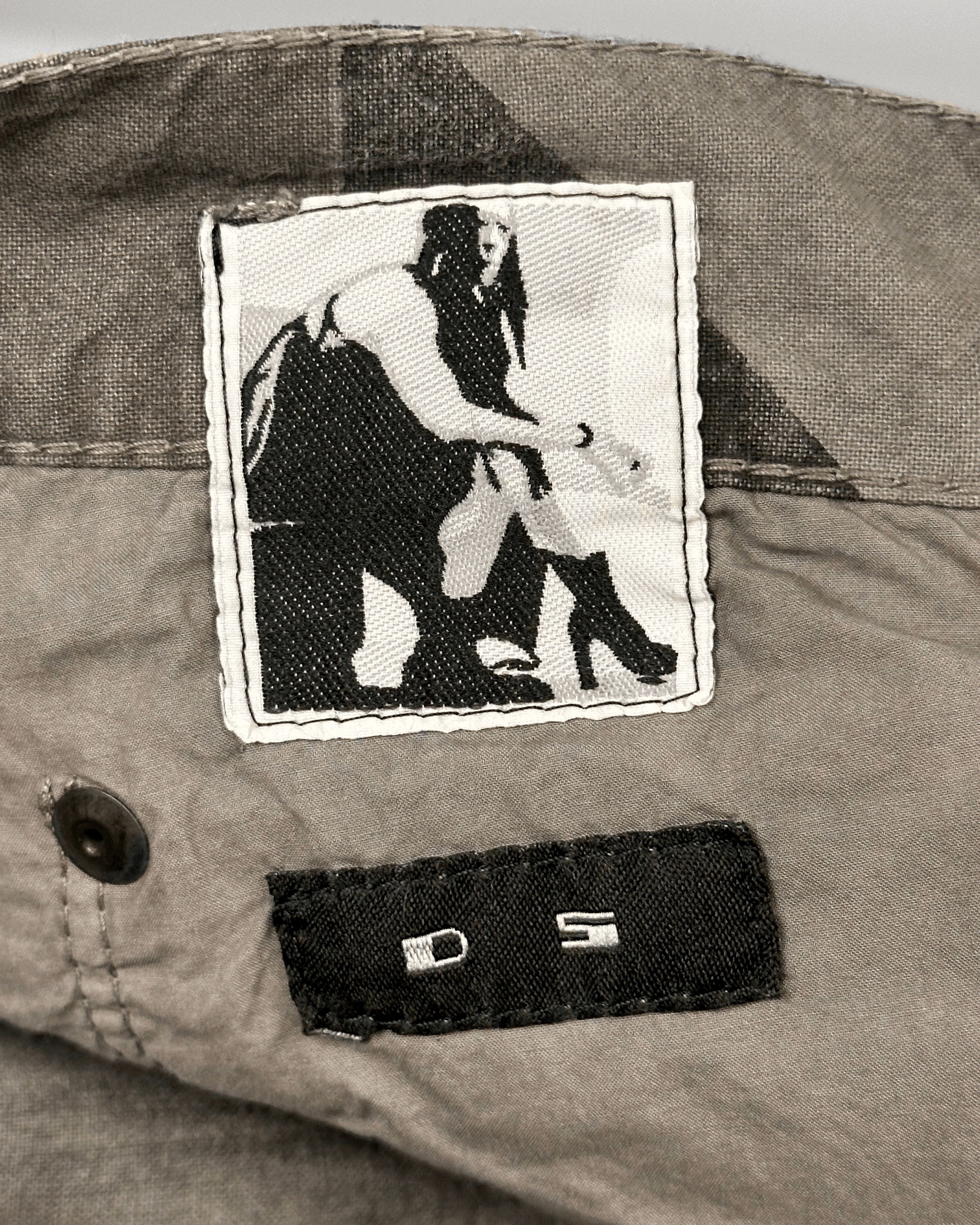 Rick Owens Rick Owens Drkshdw Geometrical Camo Torrence Jeans Size US 30 / EU 46 - 8 Thumbnail