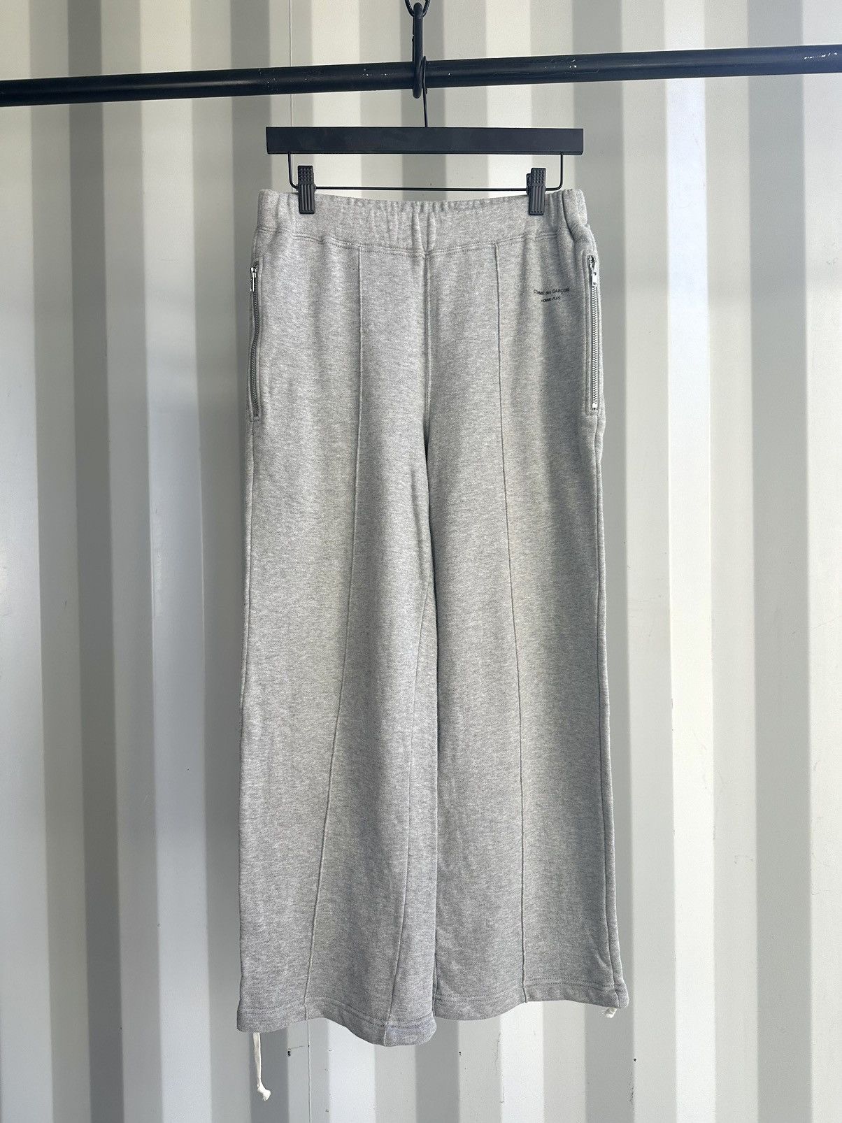 Comme des Garcons Homme Plus × The Rolling Stones Rolling Stones CDG Sweatpants Grey Tongue Logo Size US 29 - 2 Thumbnail