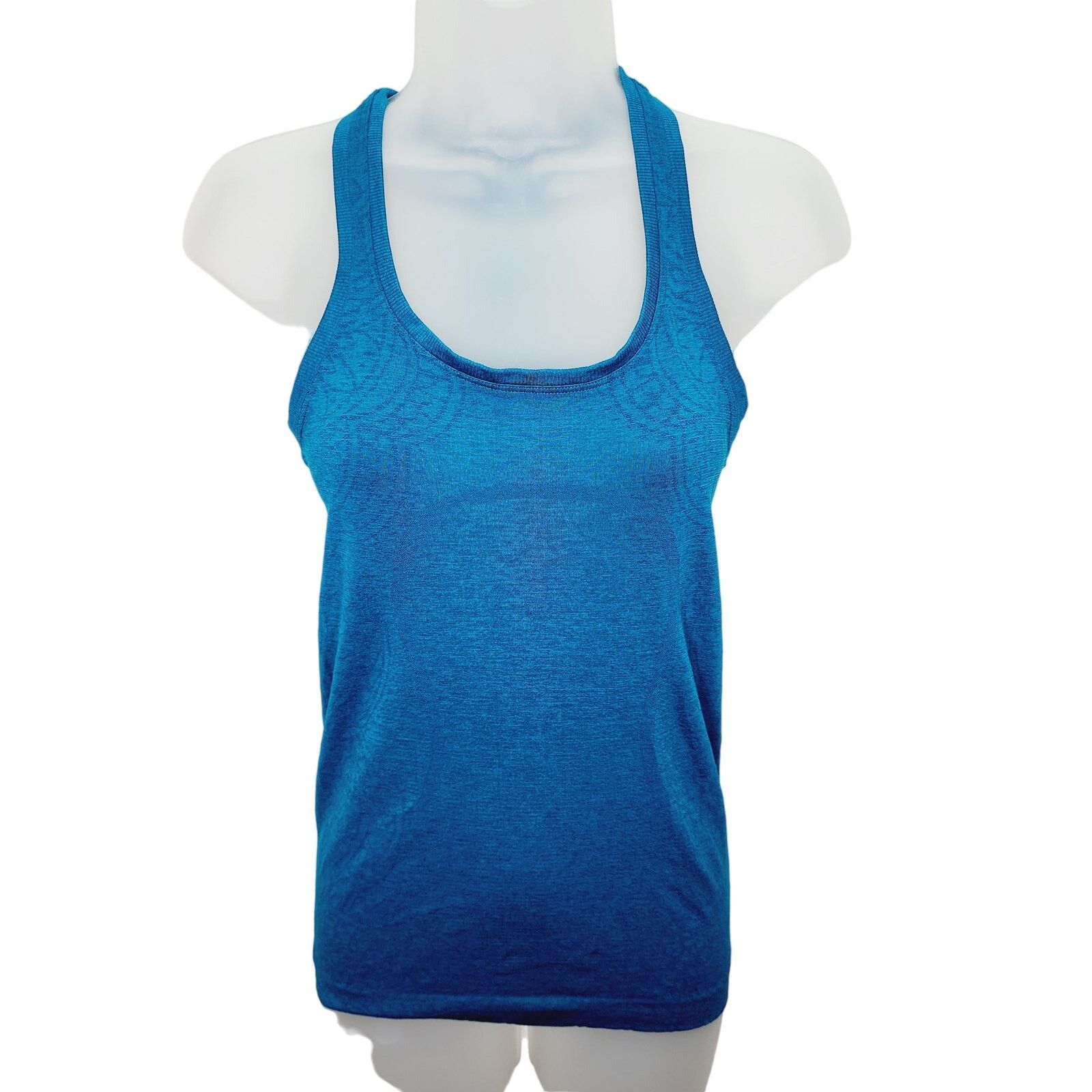 Lululemon Lululemon Swiftly Speed Racerback Mandala Teal tank Top Size S / US 4 / IT 40 - 1 Thumbnail