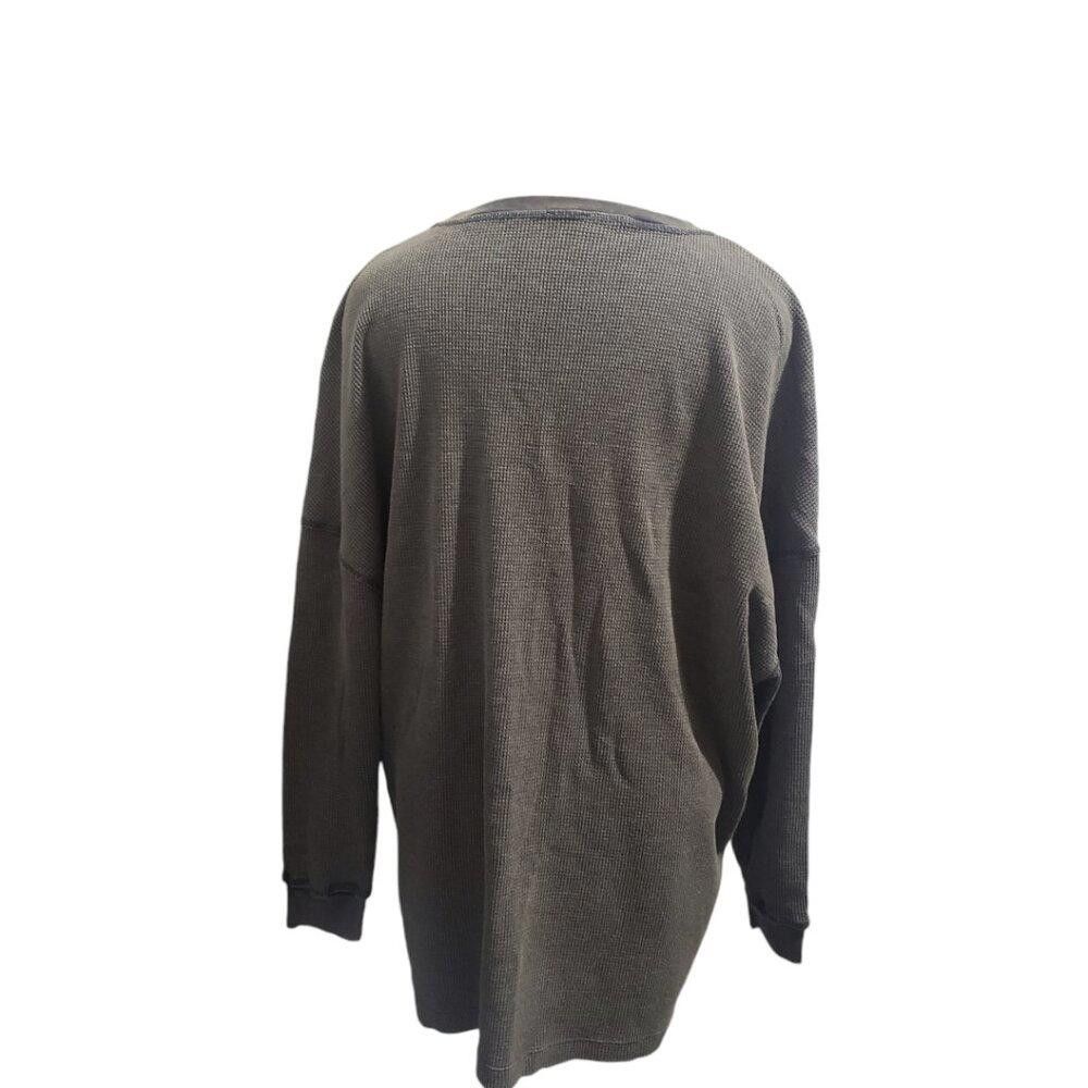 Free People CT1970 Free People Gray Long Sleeve Ladies Sweatshirt XS Size XS / US 0-2 / IT 36-38 - 4 Thumbnail