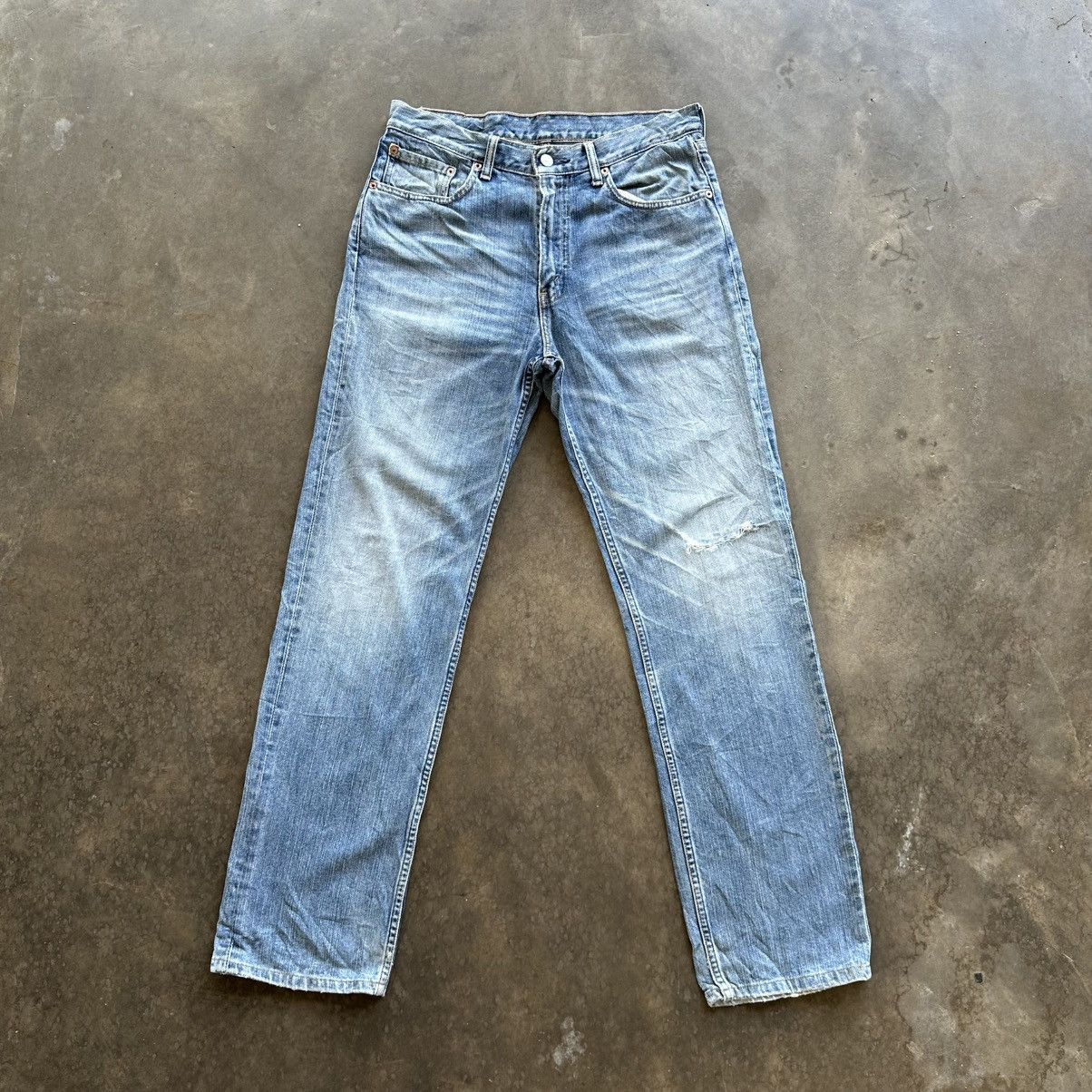 Levi's Vintage Levi’s 533 Faded Distress Denim Jean Pant W31 Size US 31 - 1 Thumbnail