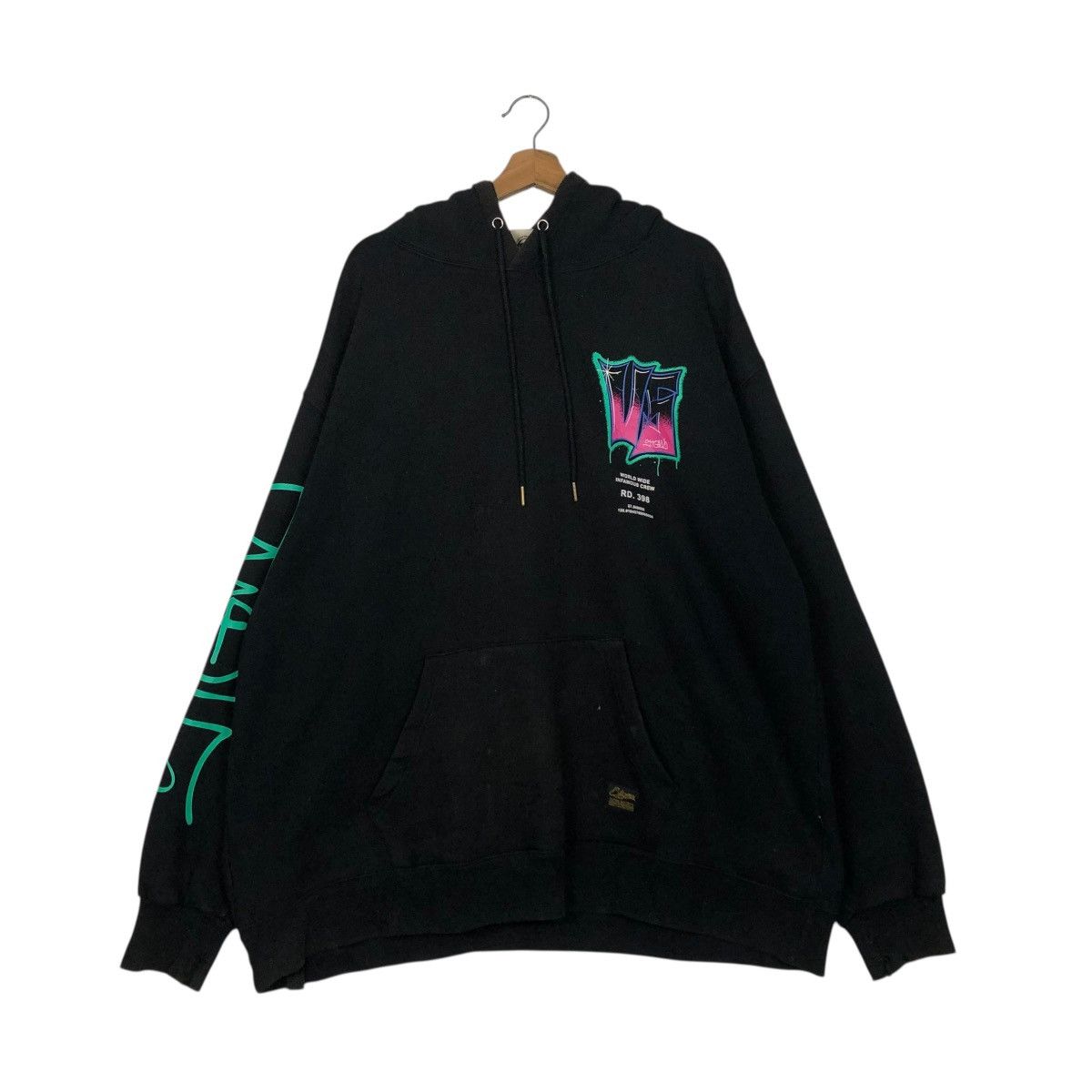 Hysteric Glamour 🔥HOODIE PULL OVER STIGMA VATOS SOCIETY PUNK DESIGN BIG LOGO Size US XL / EU 56 / 4 - 15 Thumbnail