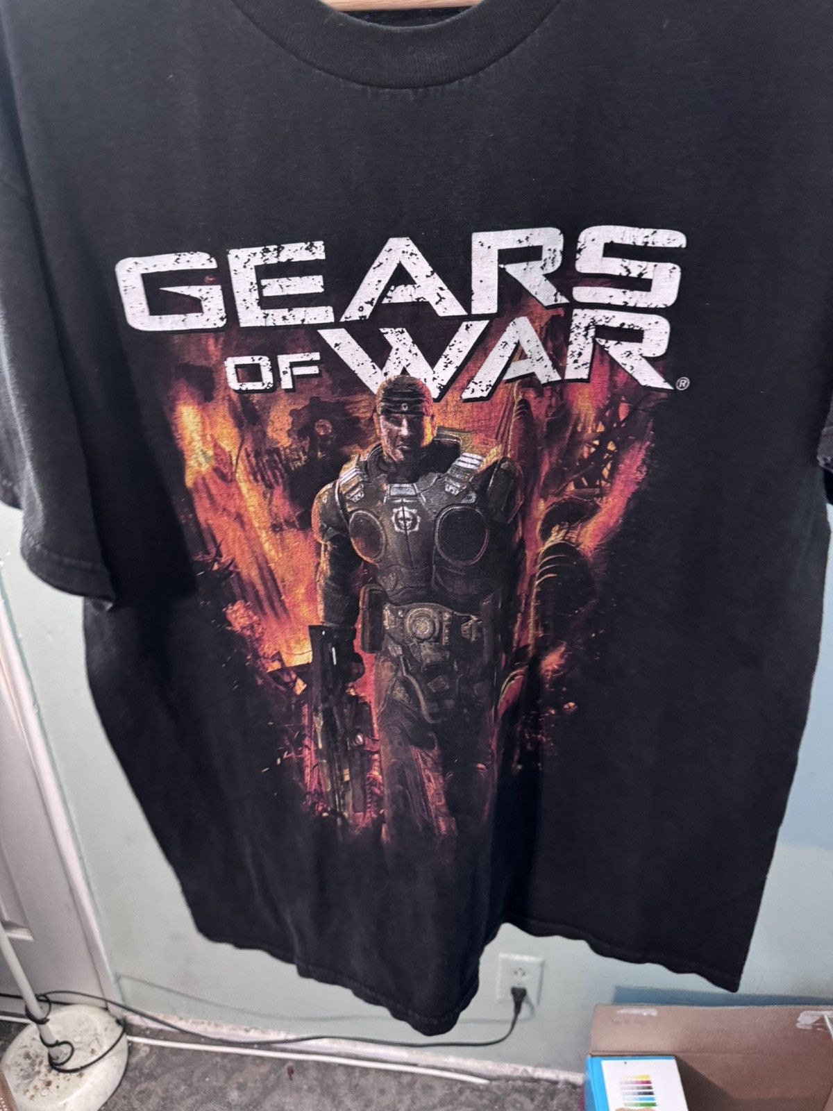 Other Vintage Gears of War Black Graphic Tee Xbox 2006 Sz Large Size US L / EU 52-54 / 3 - 5 Thumbnail