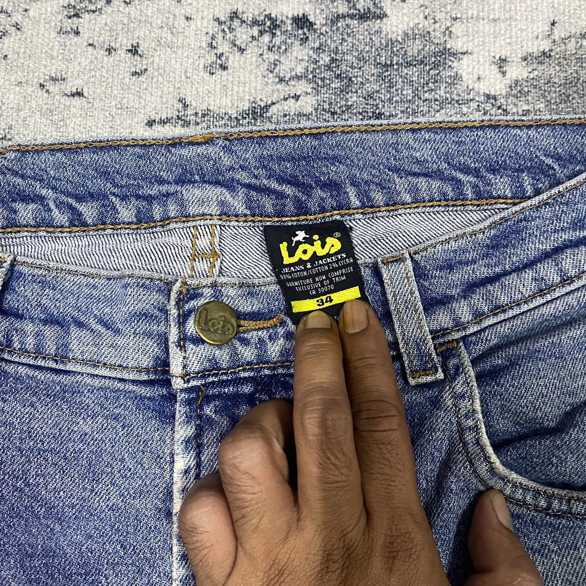 Japanese Brand × Jean × Vintage Vintage Lois Light Washed Denim Jeans Size US 32 / EU 48 - 5 Thumbnail