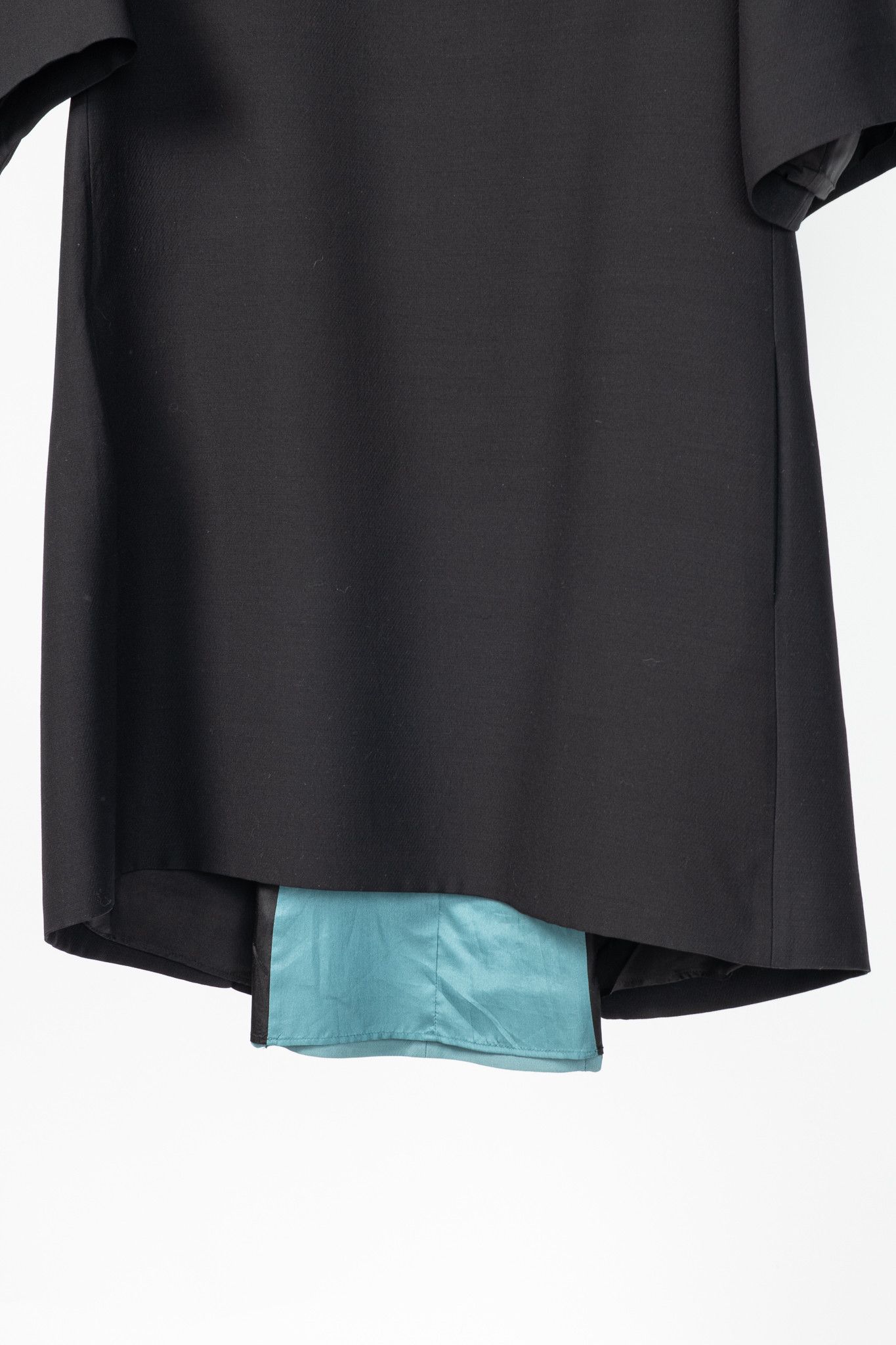 Valentino Valentino Black Wool & Silk Cady Bow-Back Mini Dress Size M / US 6-8 / IT 42-44 - 5 Thumbnail