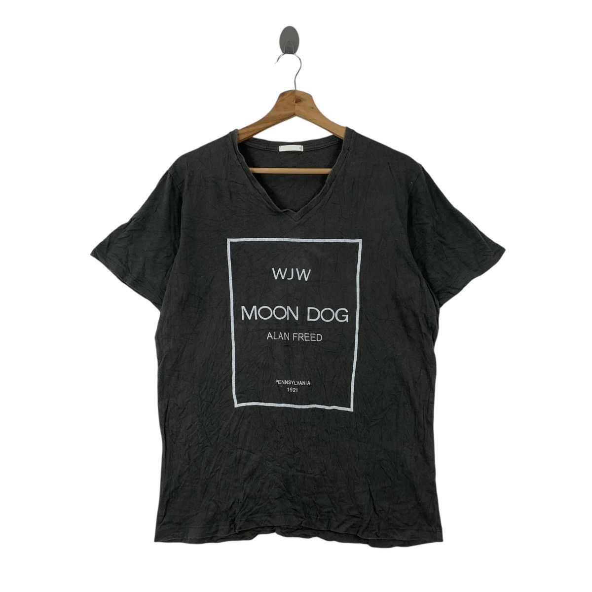 Vintage GU x ALAN FREED MOONDOG Disc Jokey Rock Roll Tee Shirt Top Size M / US 6-8 / IT 42-44 - 1 Thumbnail