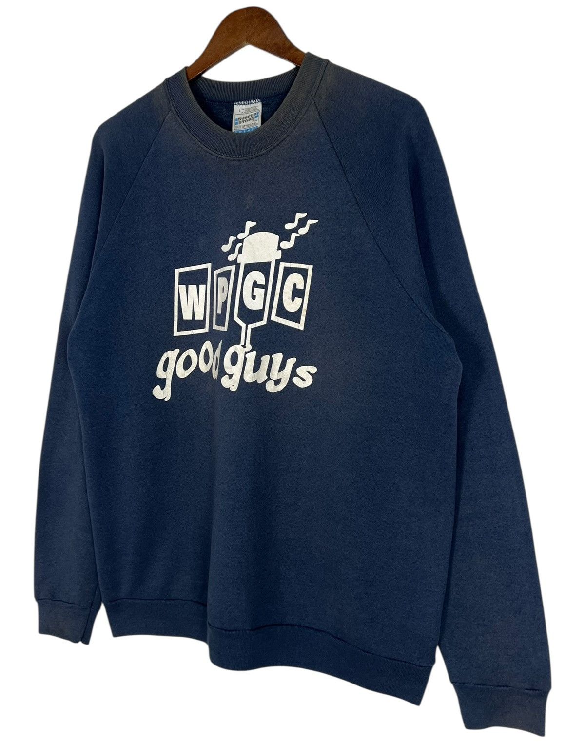 Band Tees VERY RARE! Vintage John Lennon WPGC good guys 70s Sweatshirt Size US L / EU 52-54 / 3 - 4 Thumbnail