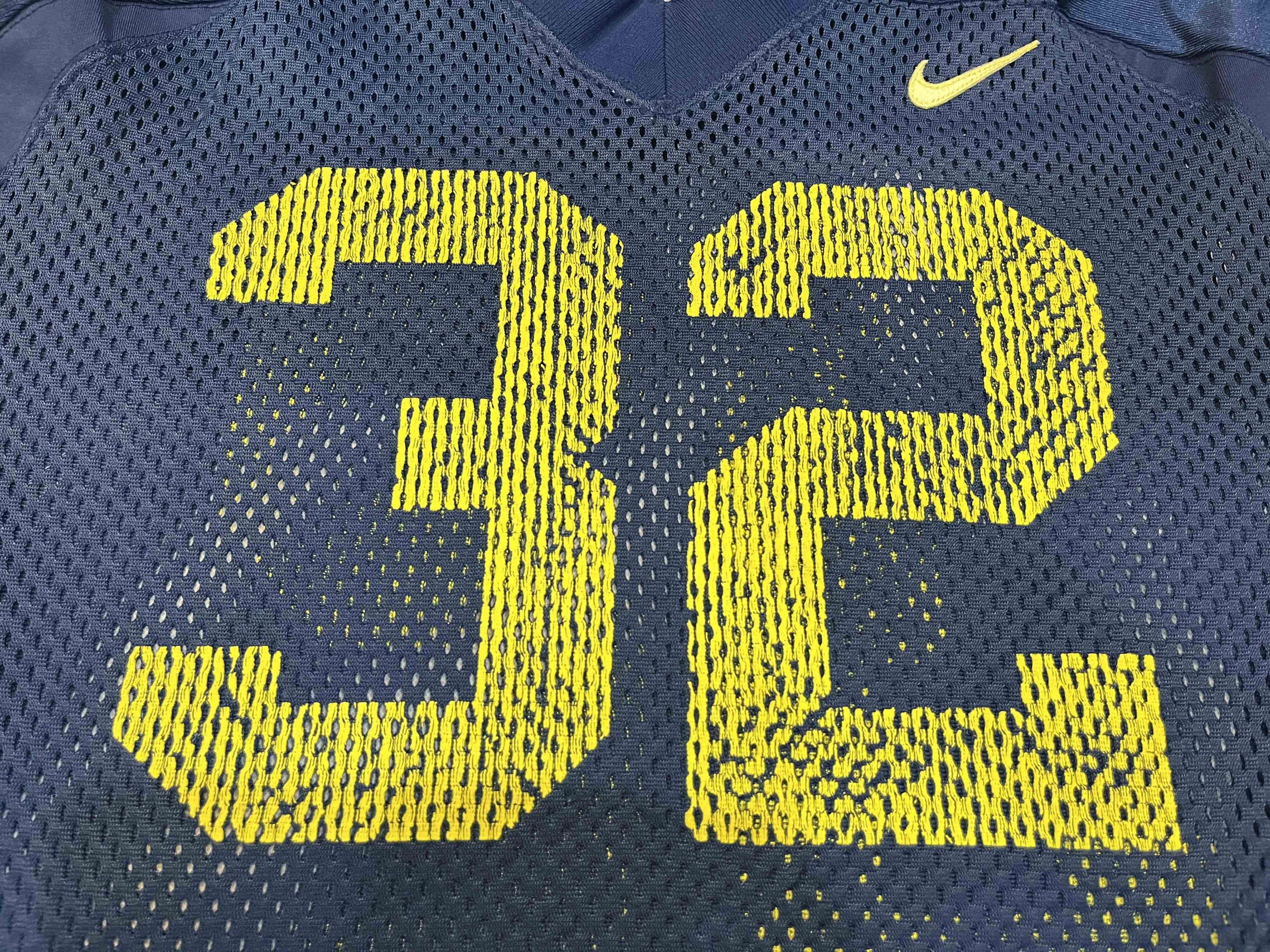 Nike × Vintage Nike Authentic Michigan Wolverines #32 NCAA Football Jersey Size US XL / EU 56 / 4 - 2 Thumbnail
