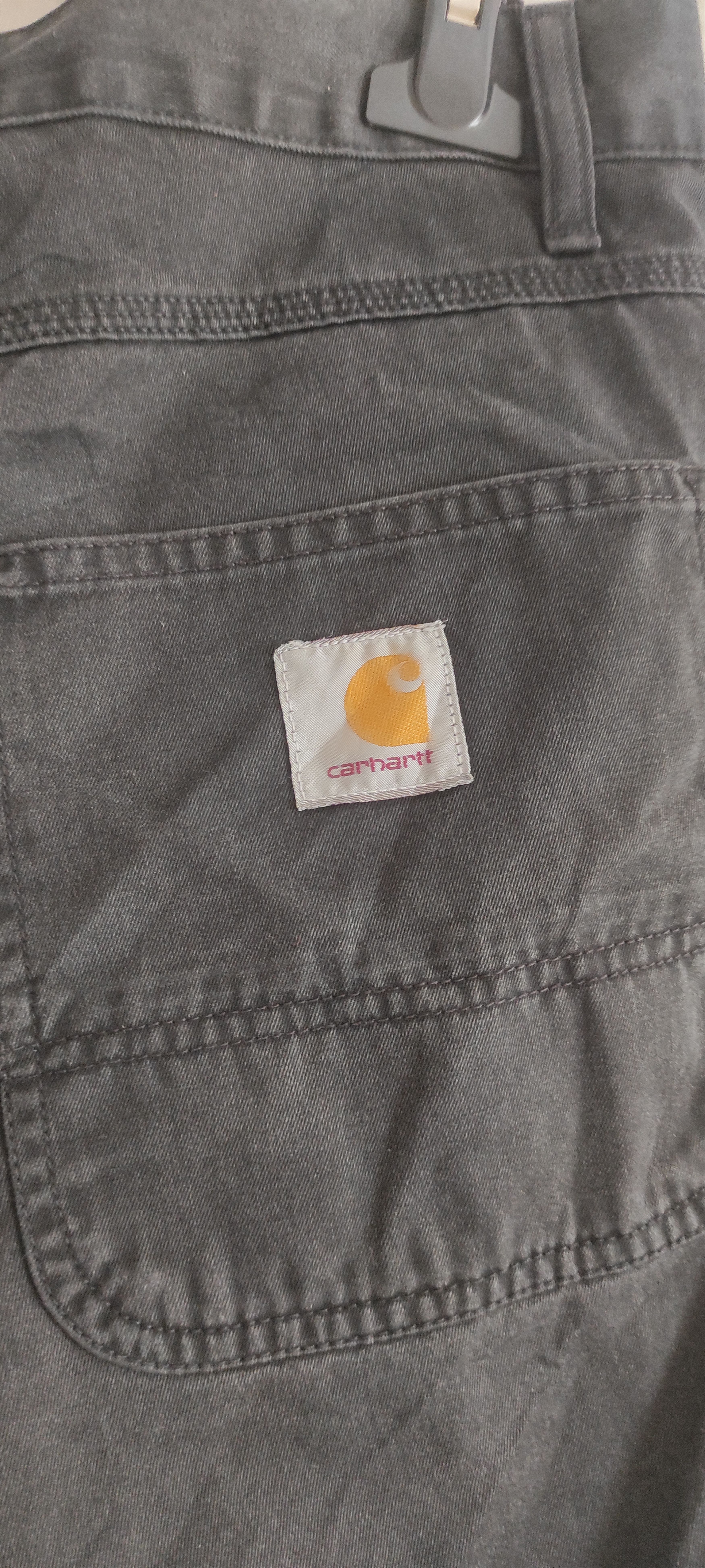 Carhartt Carhartt Work In Progress Men Skill Short Black Rinse Cotton Size US 34 / EU 50 - 12 Thumbnail