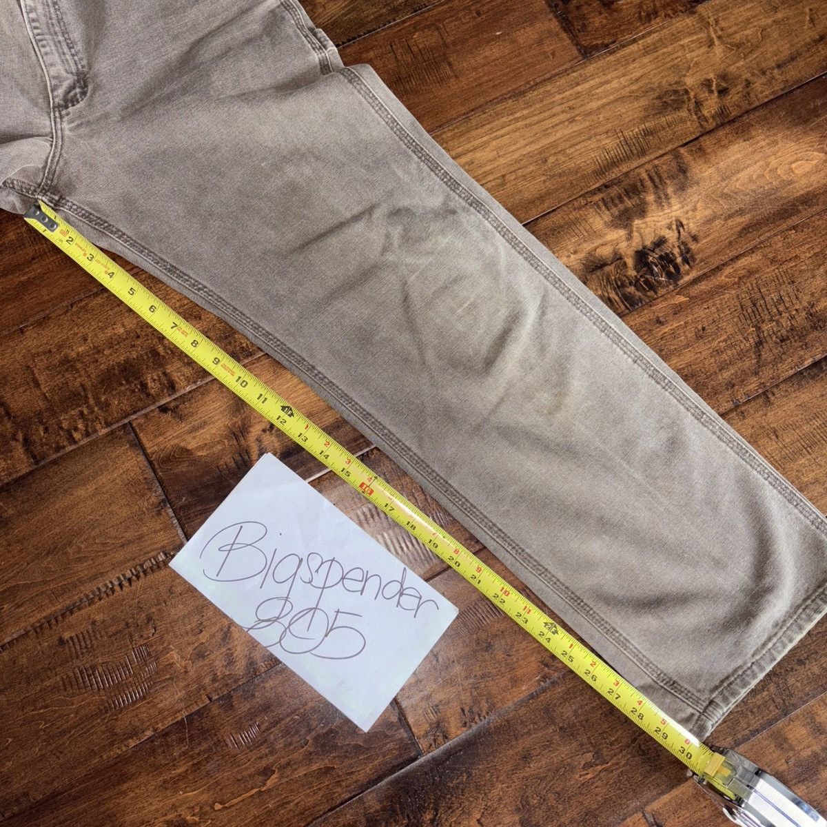Carhartt Vintage 1998 Carhartt B12CHT RARE brown pant 32x32 USA Union Size US 32 / EU 48 - 7 Thumbnail