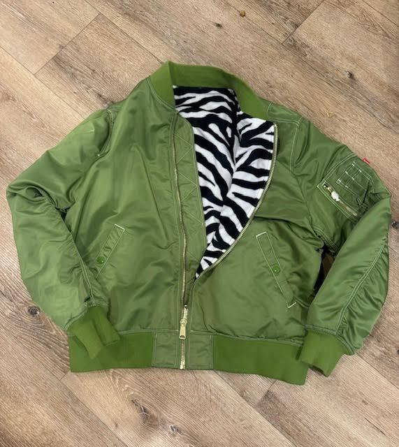 Supreme Supreme reversible bomber jacket with zebra Size US L / EU 52-54 / 3 - 1 Thumbnail