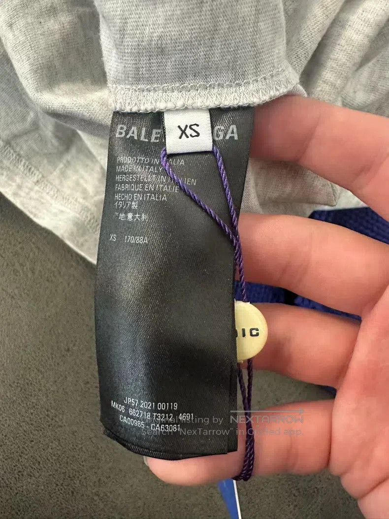 Balenciaga Balenciaga Blue Destroyed Embroidered Coca-Cola Hoodie, Si Size US XS / EU 42 / 0 - 4 Thumbnail