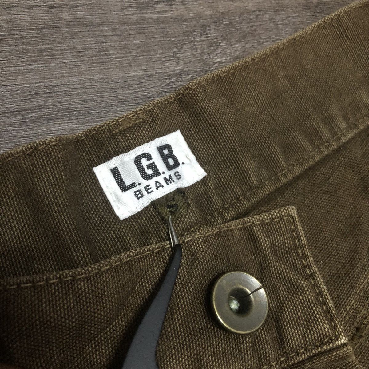 Beams Plus × Le Grande Bleu (L.G.B.) × Vintage VINTAGE MANIAC CORP L.G.B x BEAMS RARE DESIGN UNISEX Size US 30 / EU 46 - 19 Thumbnail