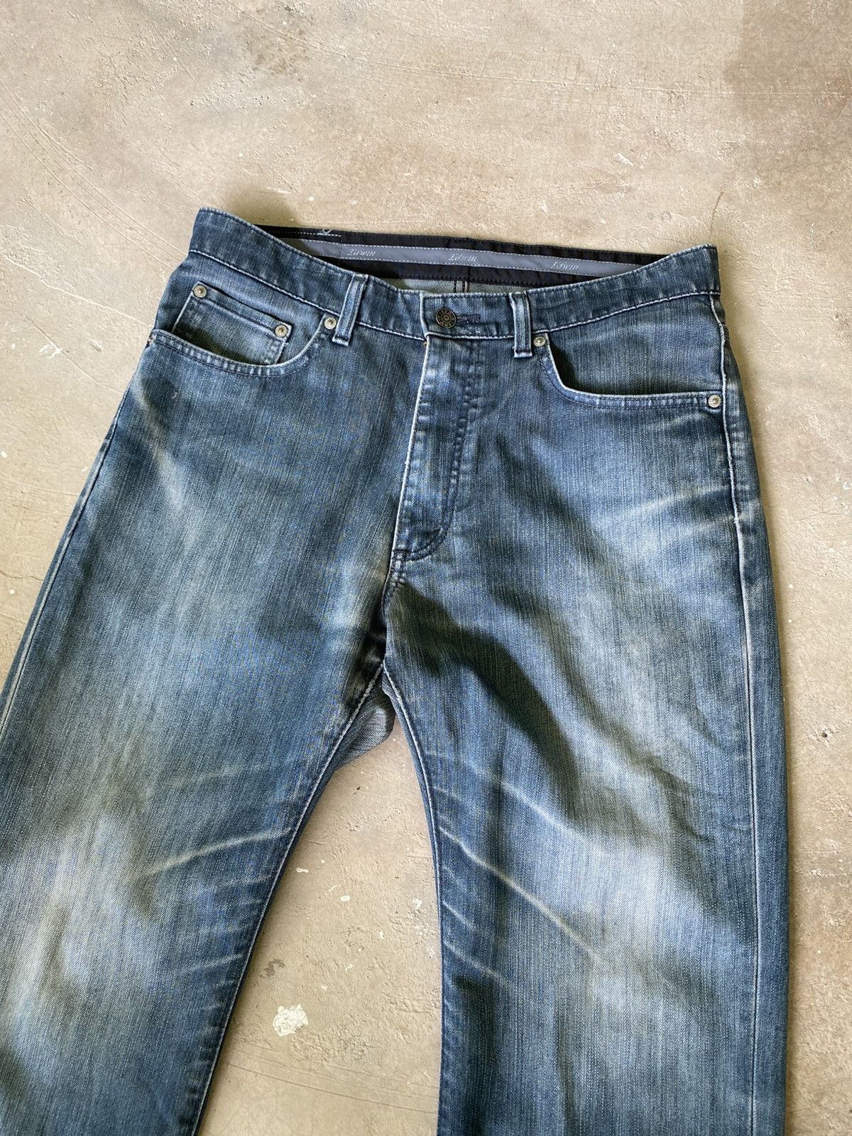 Edwin Edwin Premia Japanese Faded Denim Jeans W33 Size US 33 - 2 Thumbnail
