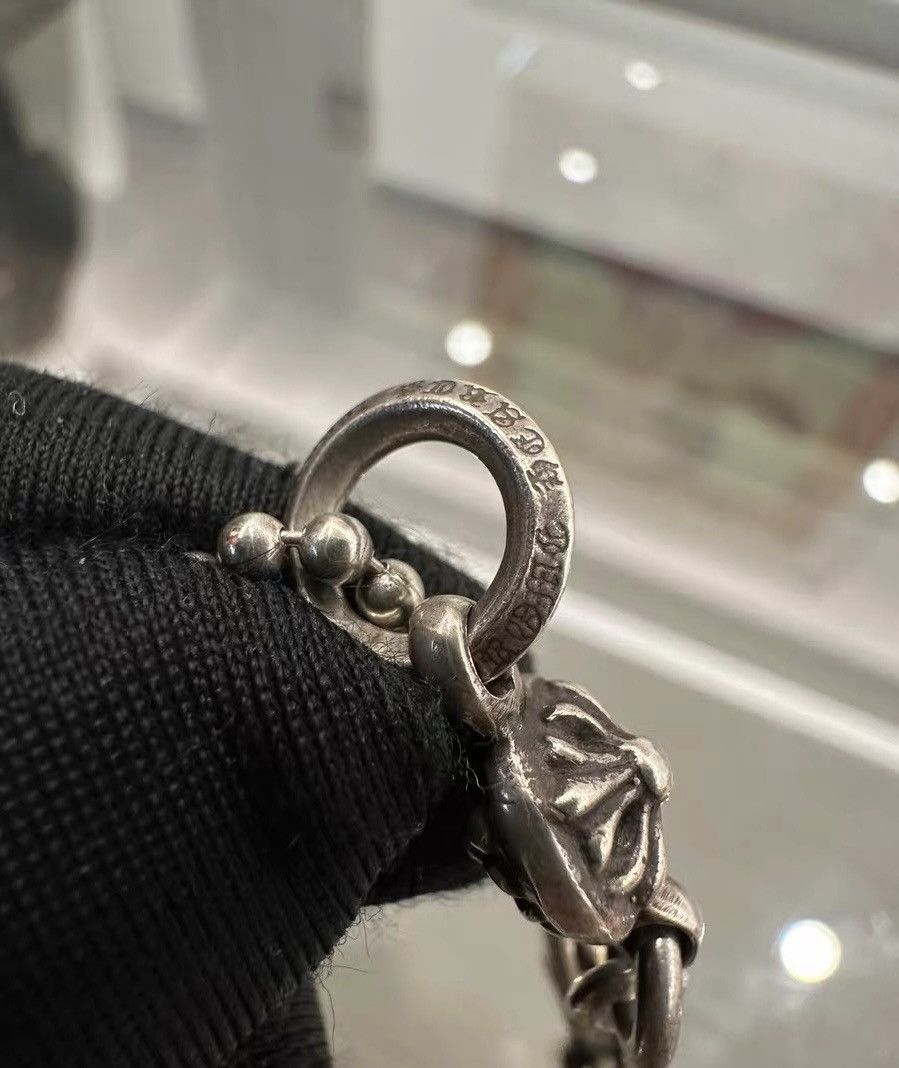 Chrome Hearts Chrome Hearts Single-Sphere Cross Silver Five-Bead Necklace Size ONE SIZE - 4 Thumbnail