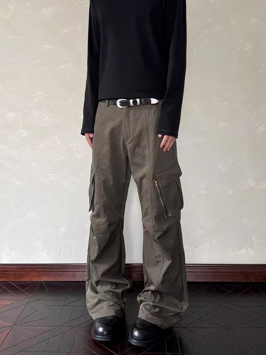 Jean Green Relaxed-Fit Cargo Pants Size US 30 / EU 46 - 1 Thumbnail