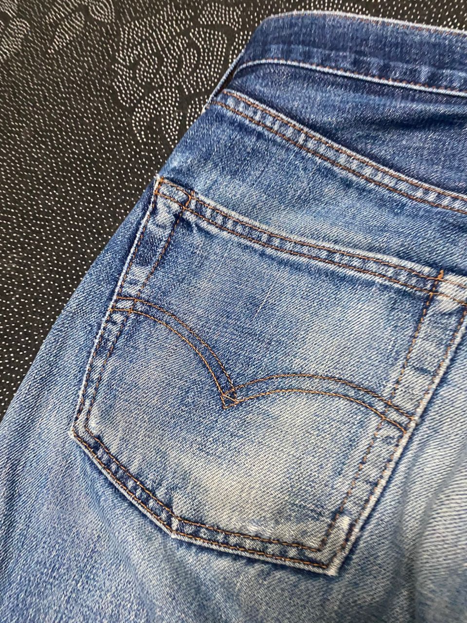 Levi's VINTAGE LEVIS 502 REDLINE SELVEGDE DISTRESSED DENIM Size US 30 / EU 46 - 18 Thumbnail