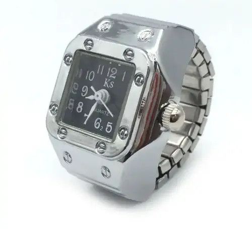 Jewelry Finger Watch Adjustable Ring Size ONE SIZE - 1 Thumbnail