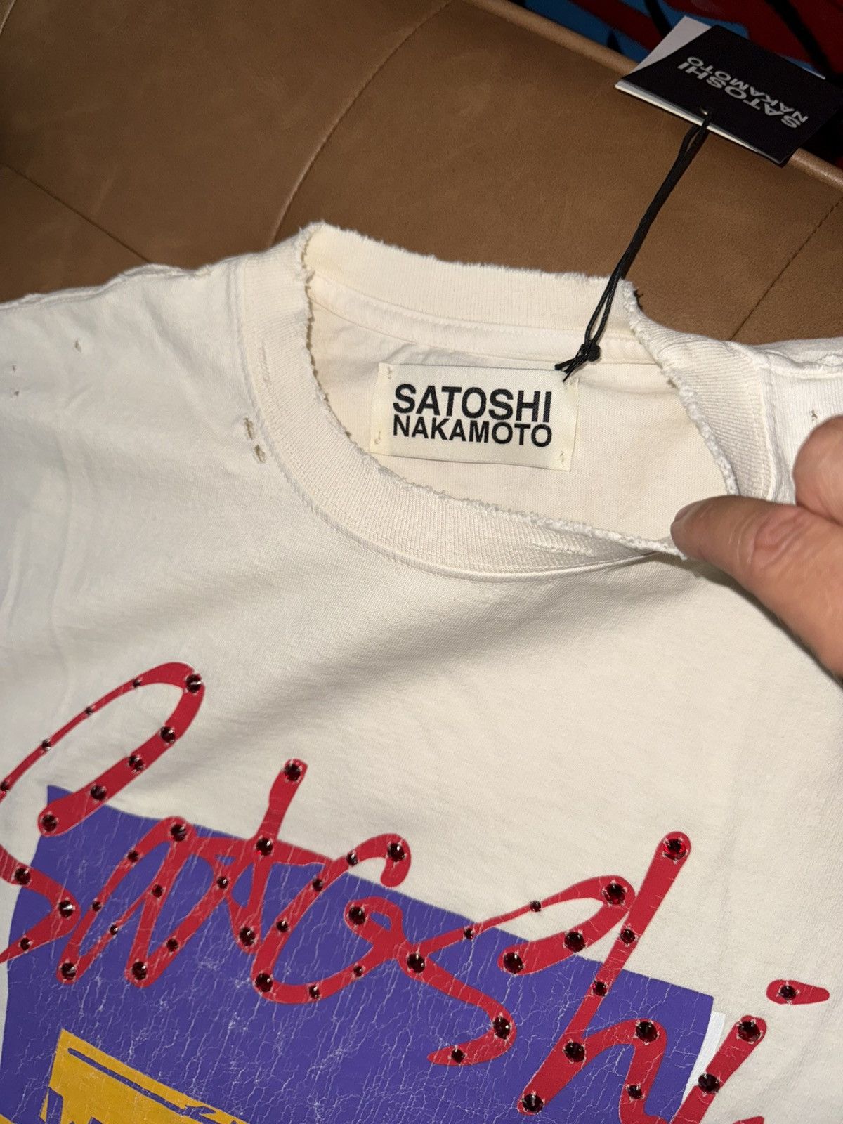 Satoshi Nakamoto Satoshi nakamoto logo t shirt Size US M / EU 48-50 / 2 - 4 Thumbnail