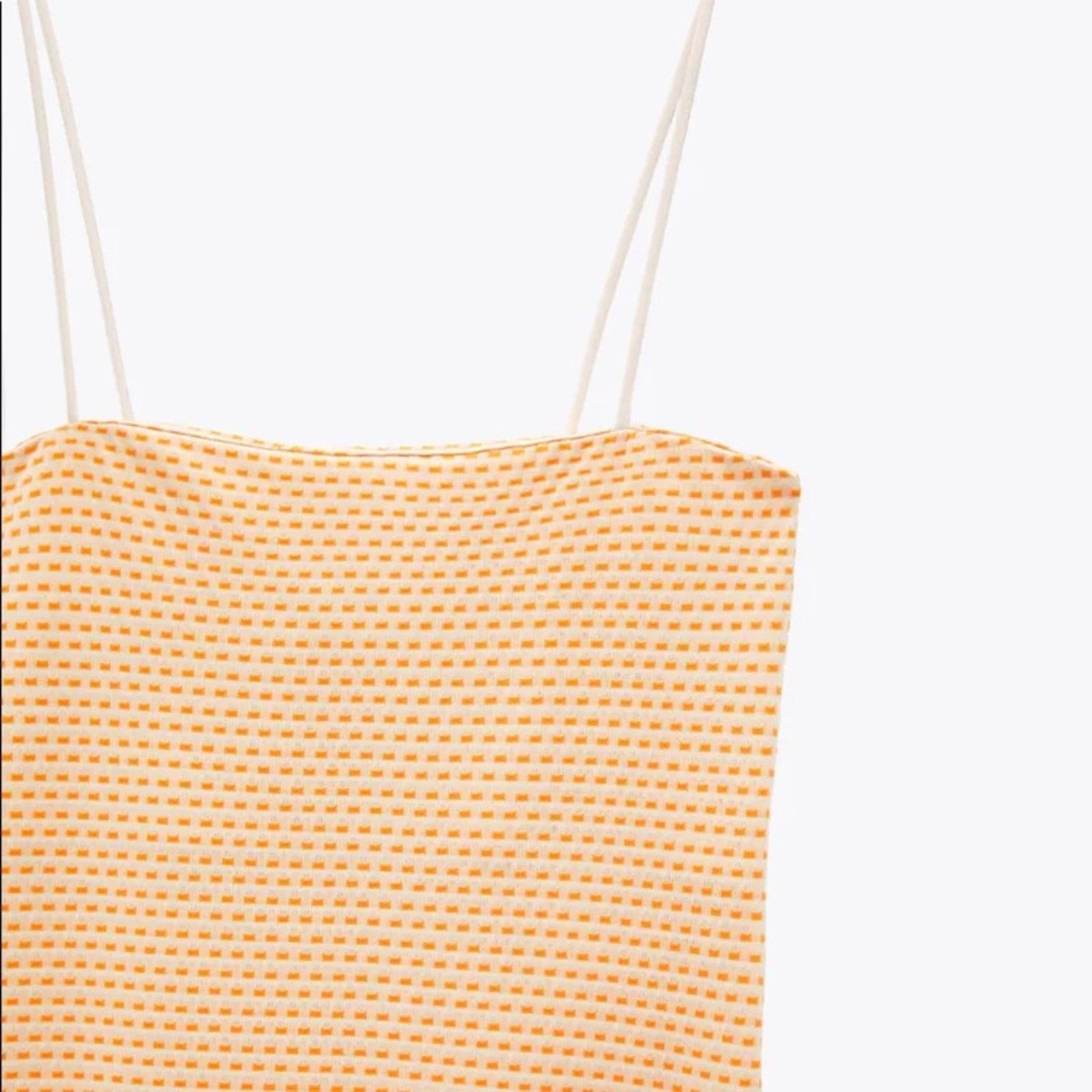 Zara ZARA JACQUARD MIDI DRESS Size S / US 4 / IT 40 - 12 Thumbnail