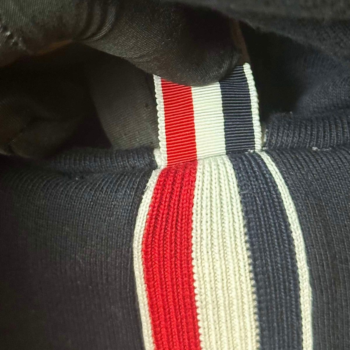 Thom Browne THOM BROWNE BACK STRIPED ZIP JACKET Size US XL / EU 56 / 4 - 11 Thumbnail