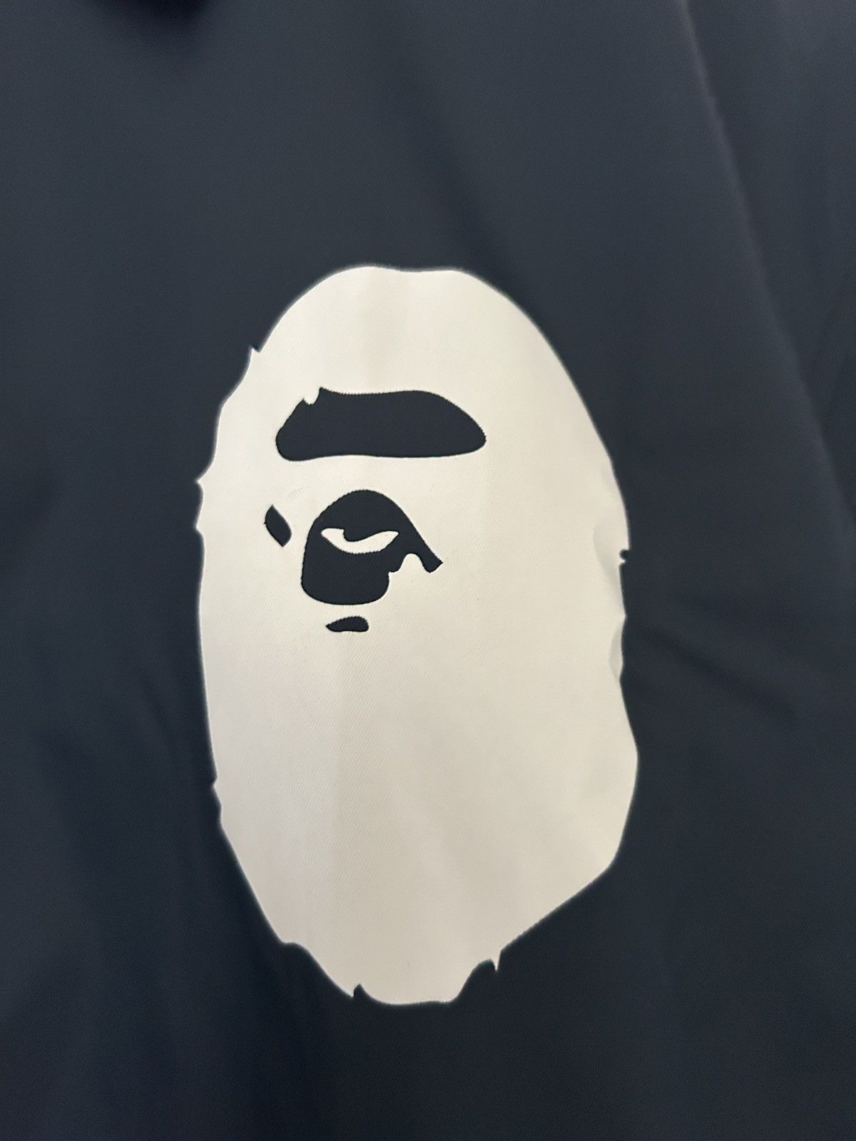 Bape A Bathing Ape Bape Navy Coach Jacket Size US L / EU 52-54 / 3 - 4 Thumbnail